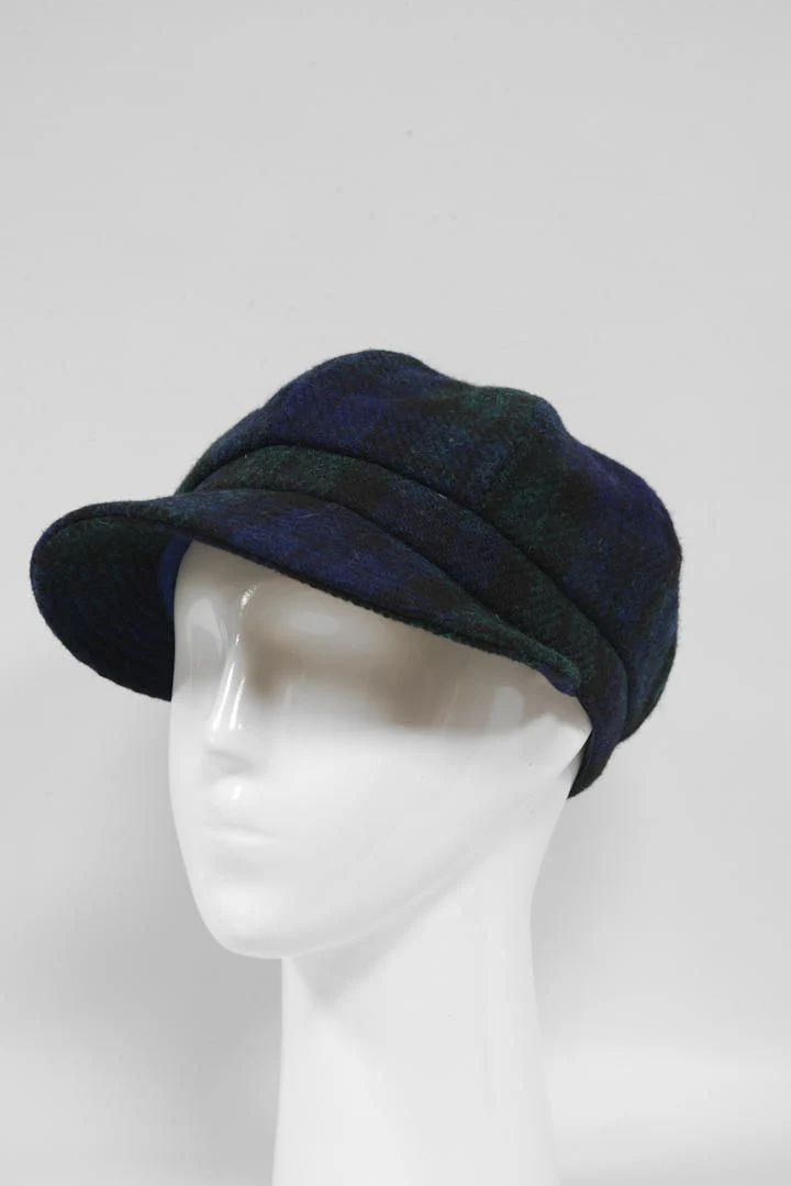 Harris Tweed Baker Boy Hat - A020 HH - Image 4