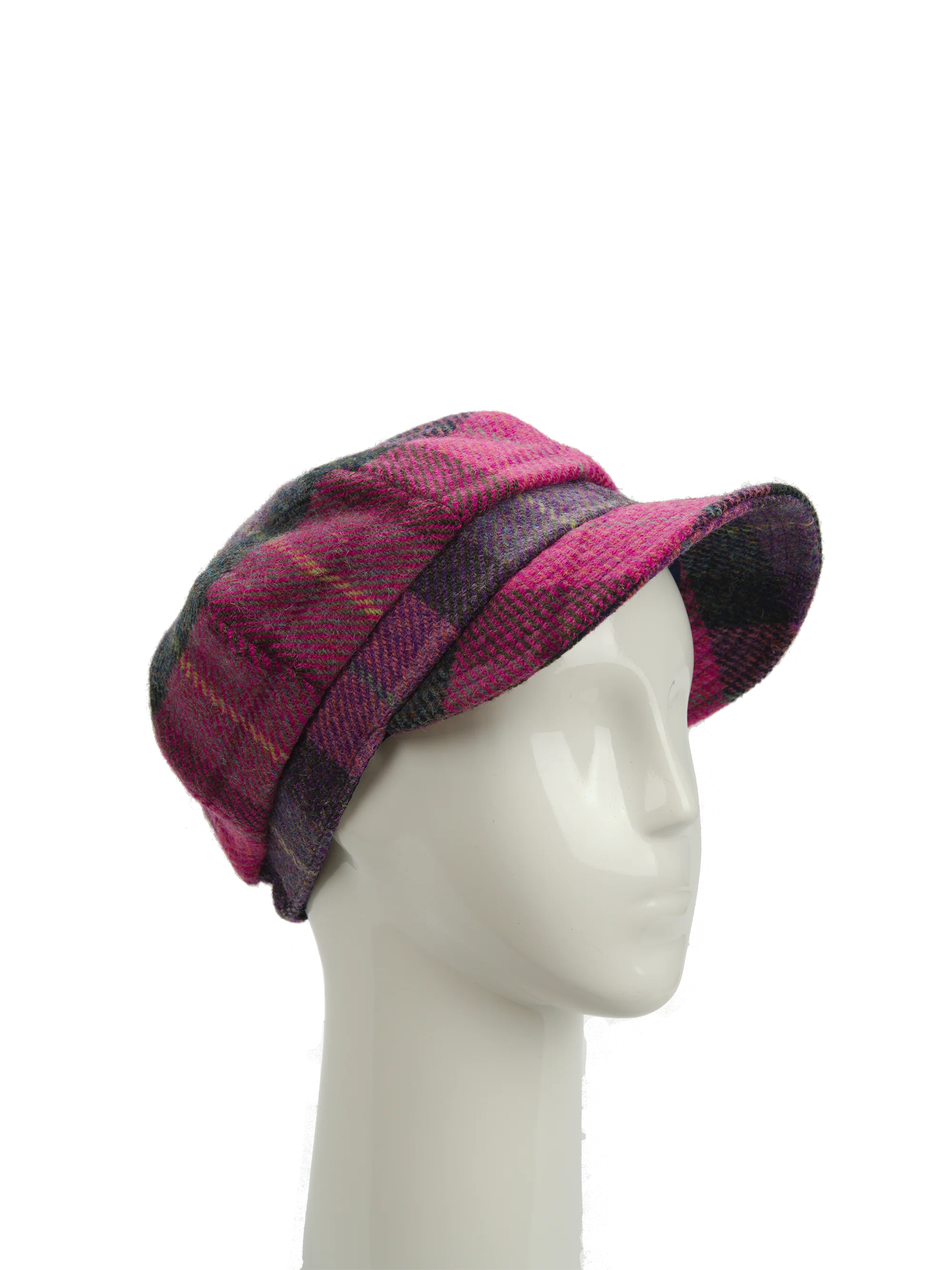 Harris Tweed Baker Boy Hat - A0257 (HH) - Image 2