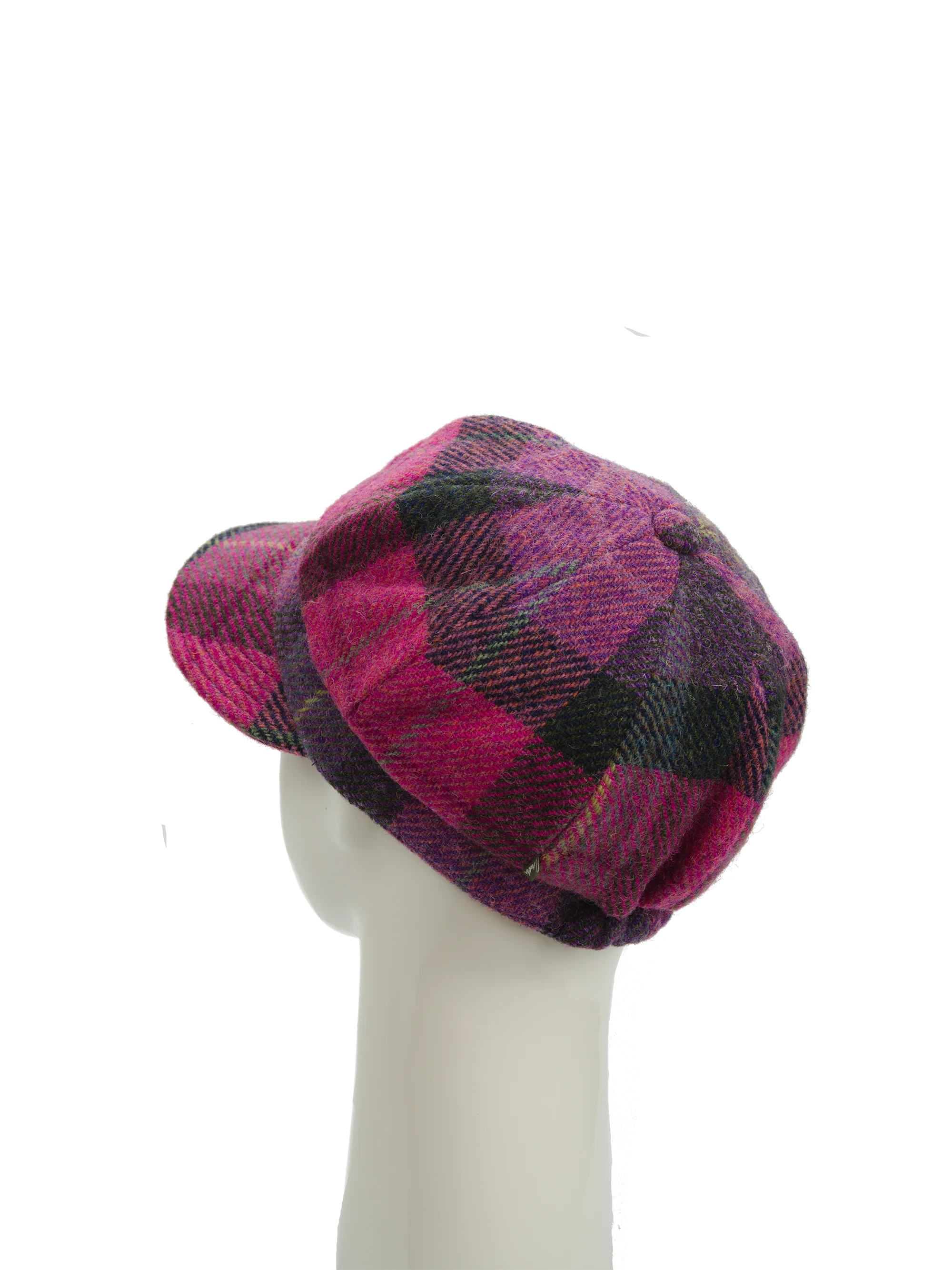 Harris Tweed Baker Boy Hat - A0257 (HH) - Image 5