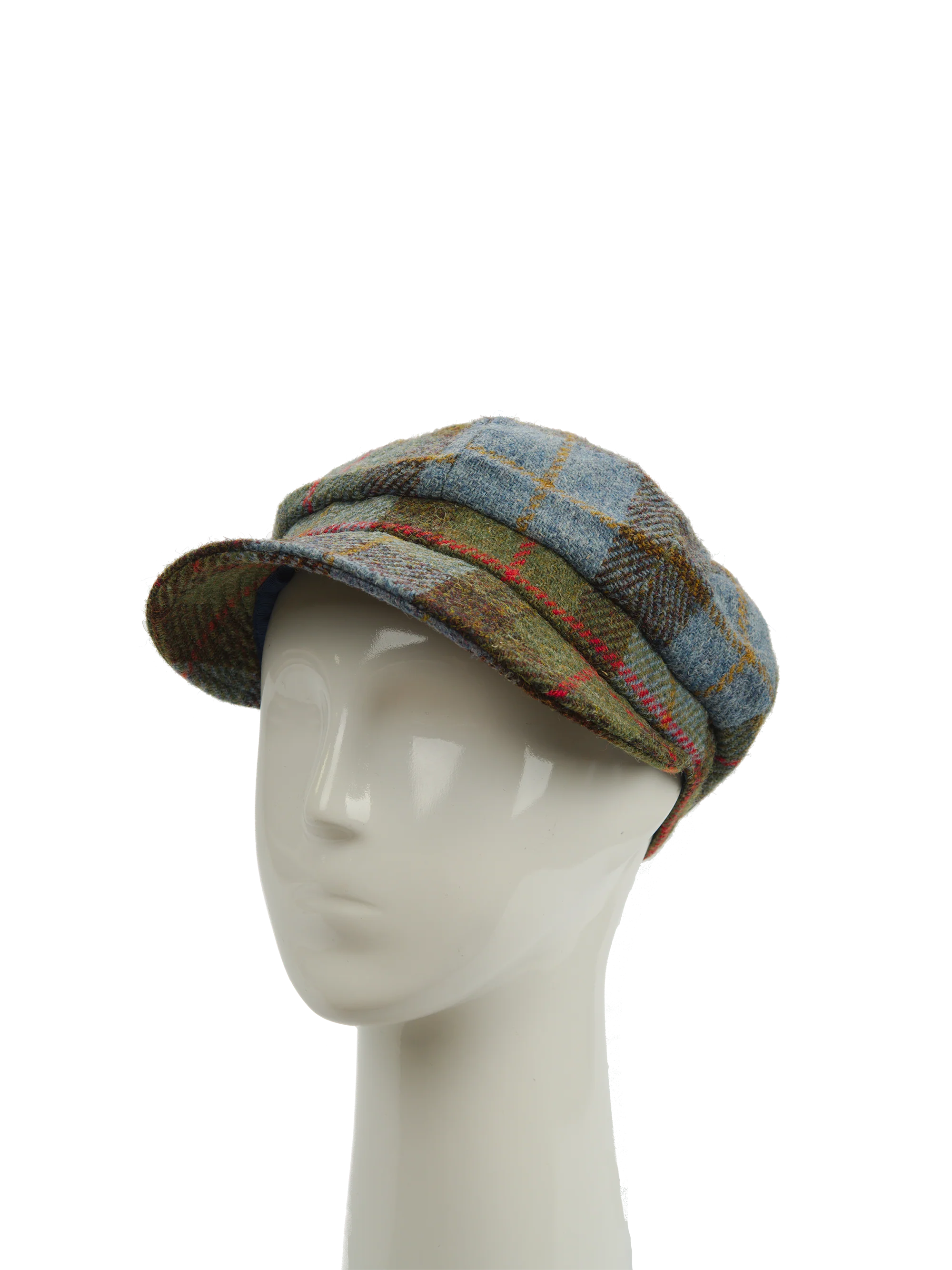 Harris Tweed Baker Boy Hat - Macleod (HH) - Image 3