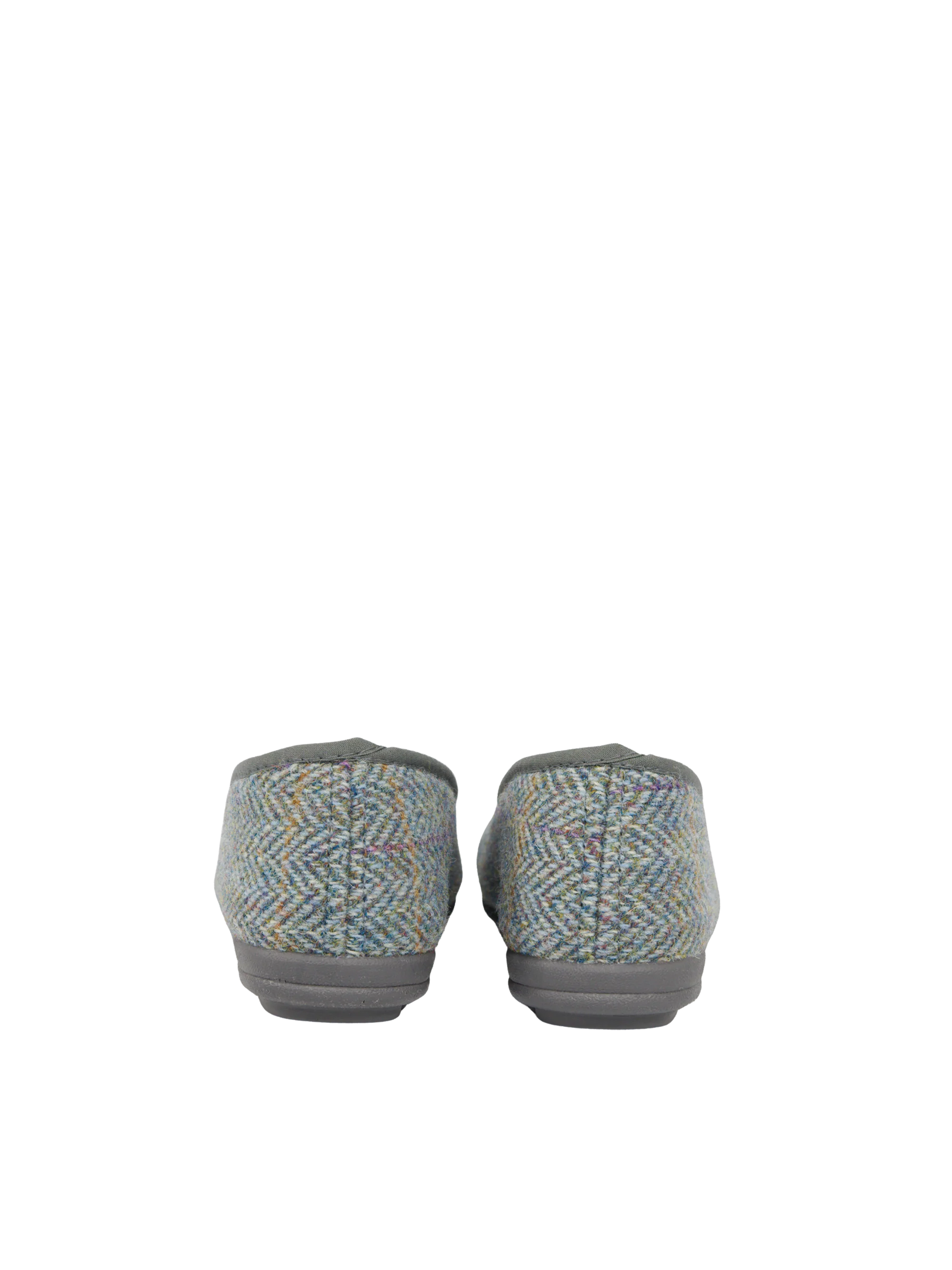 Harris Tweed Ballerina Pumps - HB132 Opal - Image 4