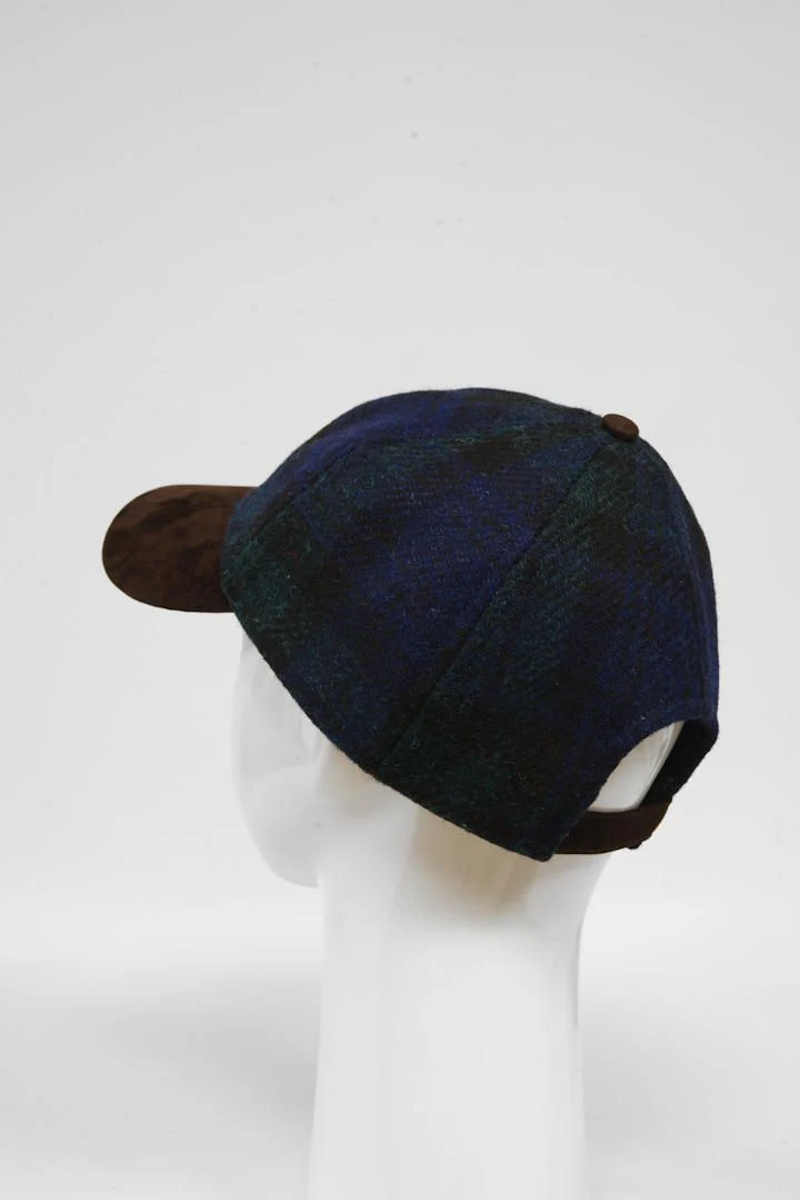 Harris Tweed Baseball Cap - A020 (HW) - Image 5