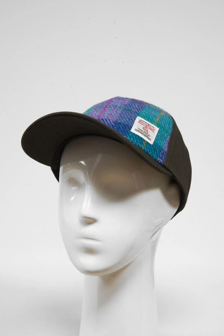 Harris Tweed Baseball Cap - A0222 (GA) - Image 3