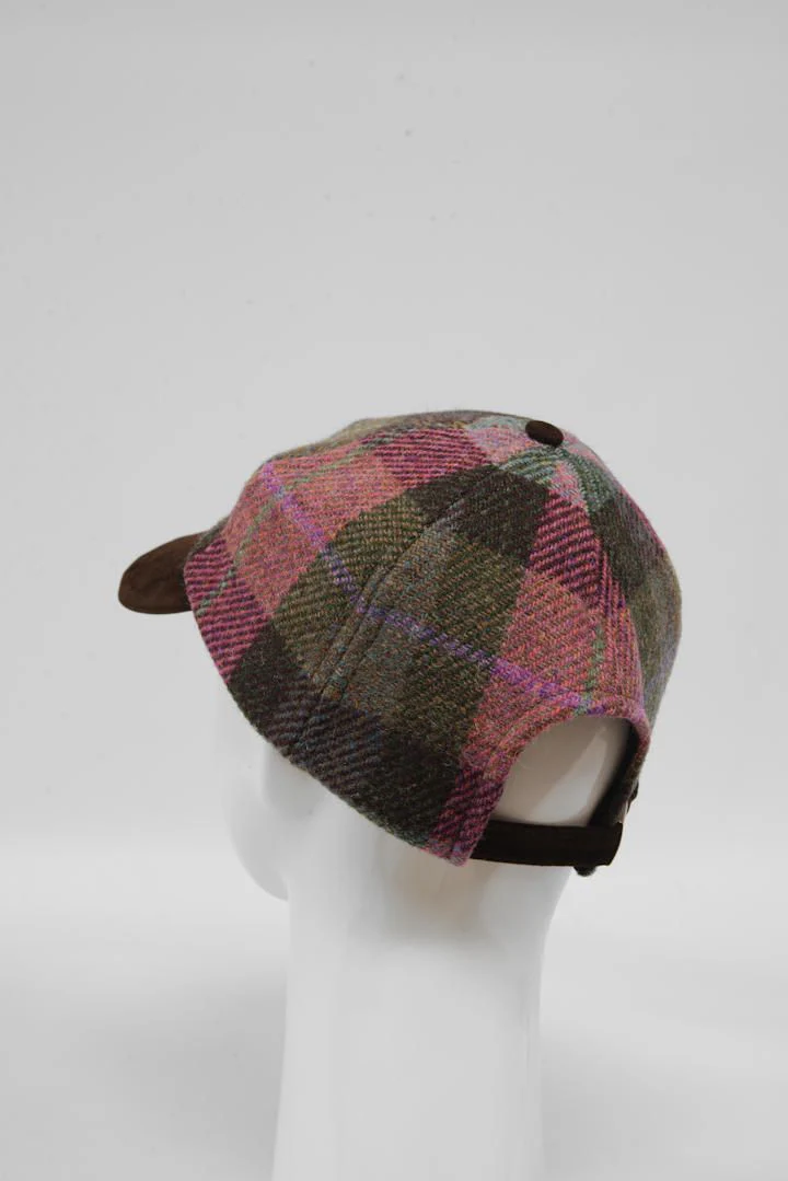 Harris Tweed Baseball Cap - A0254 (HW) - Image 5
