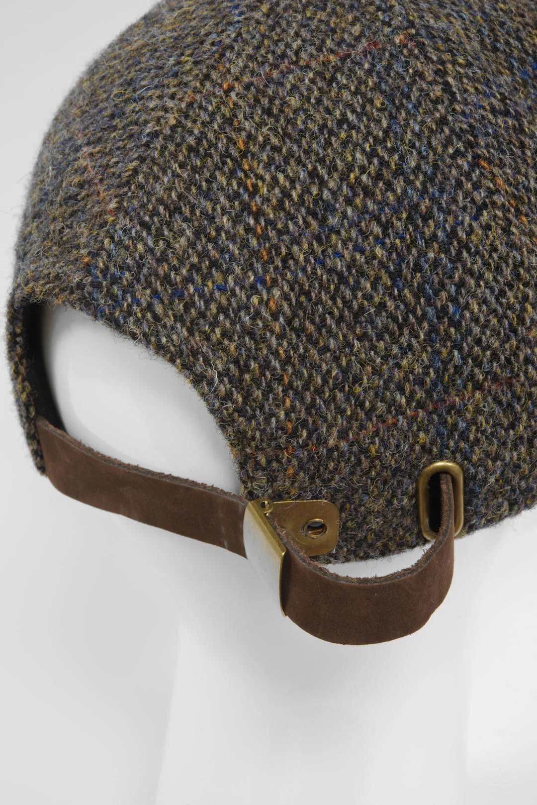Harris Tweed Baseball Cap - Glencairn Grey (HH) - Image 7