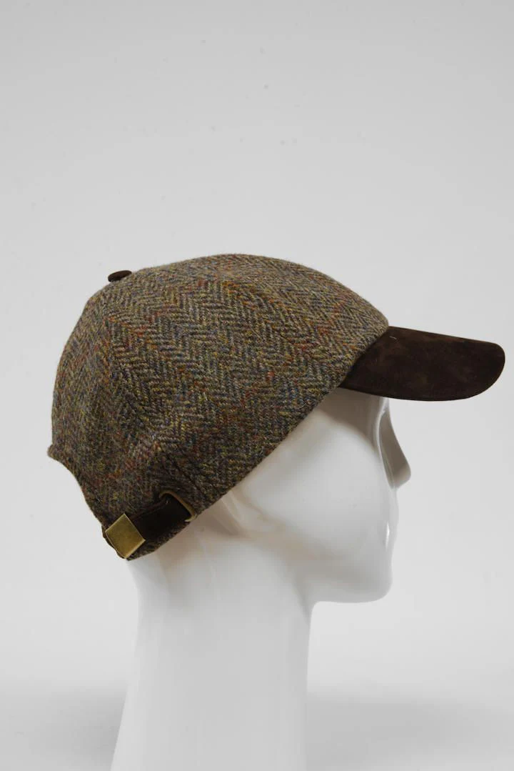 Harris Tweed Baseball Cap - HB40 (HW)