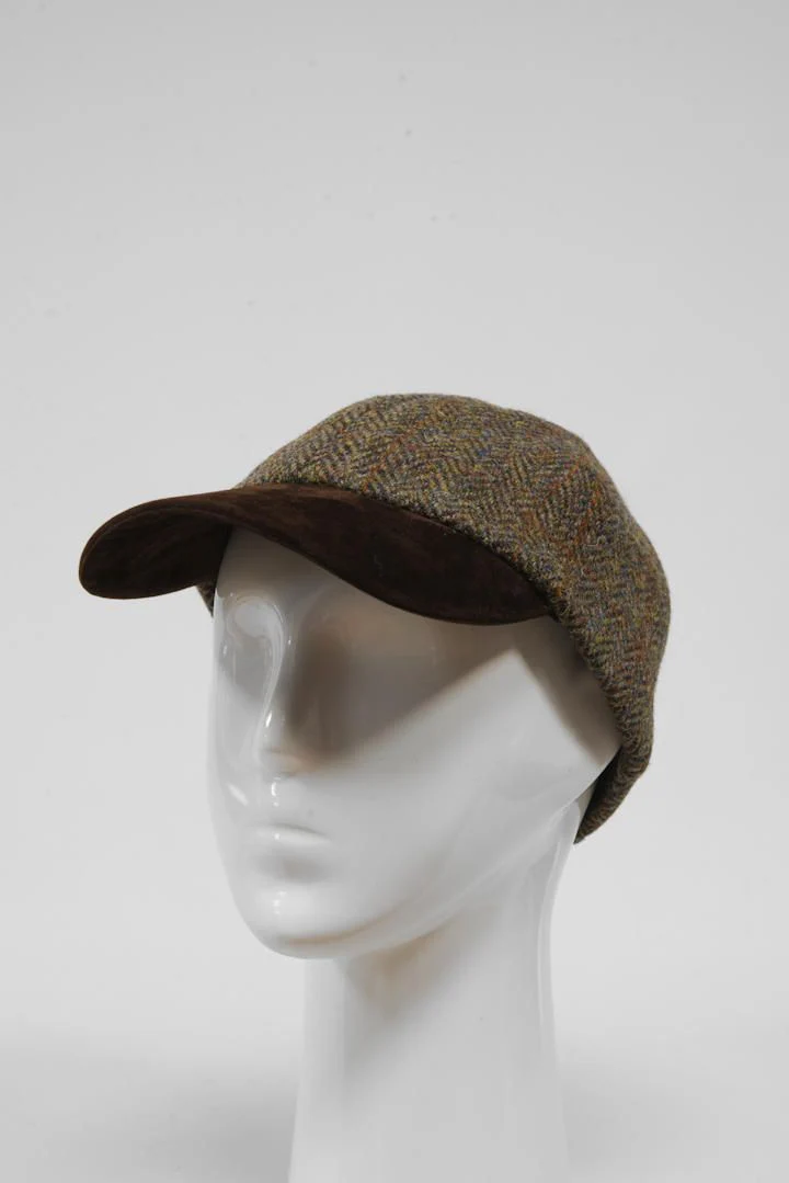 Harris Tweed Baseball Cap - HB40 (HW) - Image 3