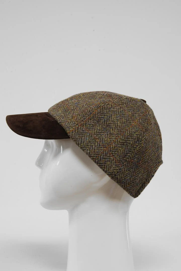 Harris Tweed Baseball Cap - HB40 (HW) - Image 4