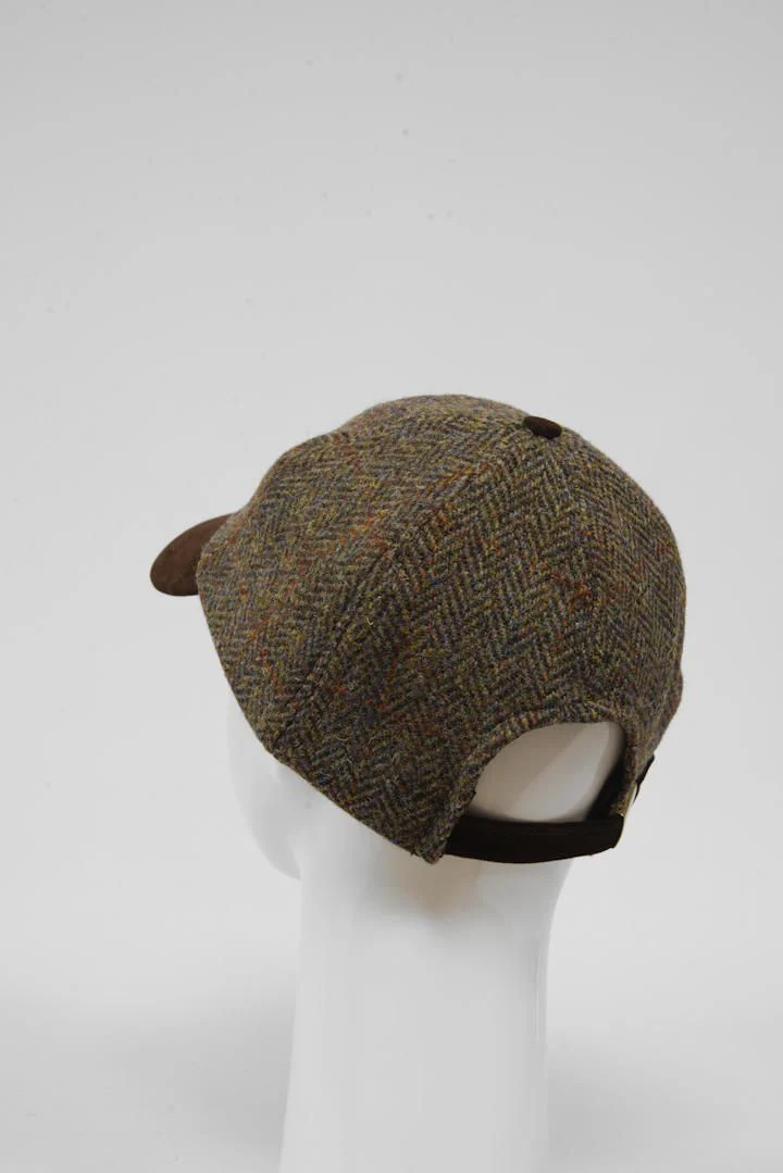 Harris Tweed Baseball Cap - HB40 (HW) - Image 5