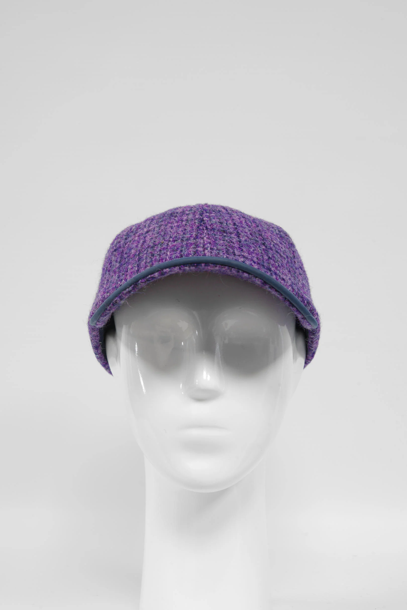 Harris Tweed Baseball Cap - Lavender (HH) - Image 3
