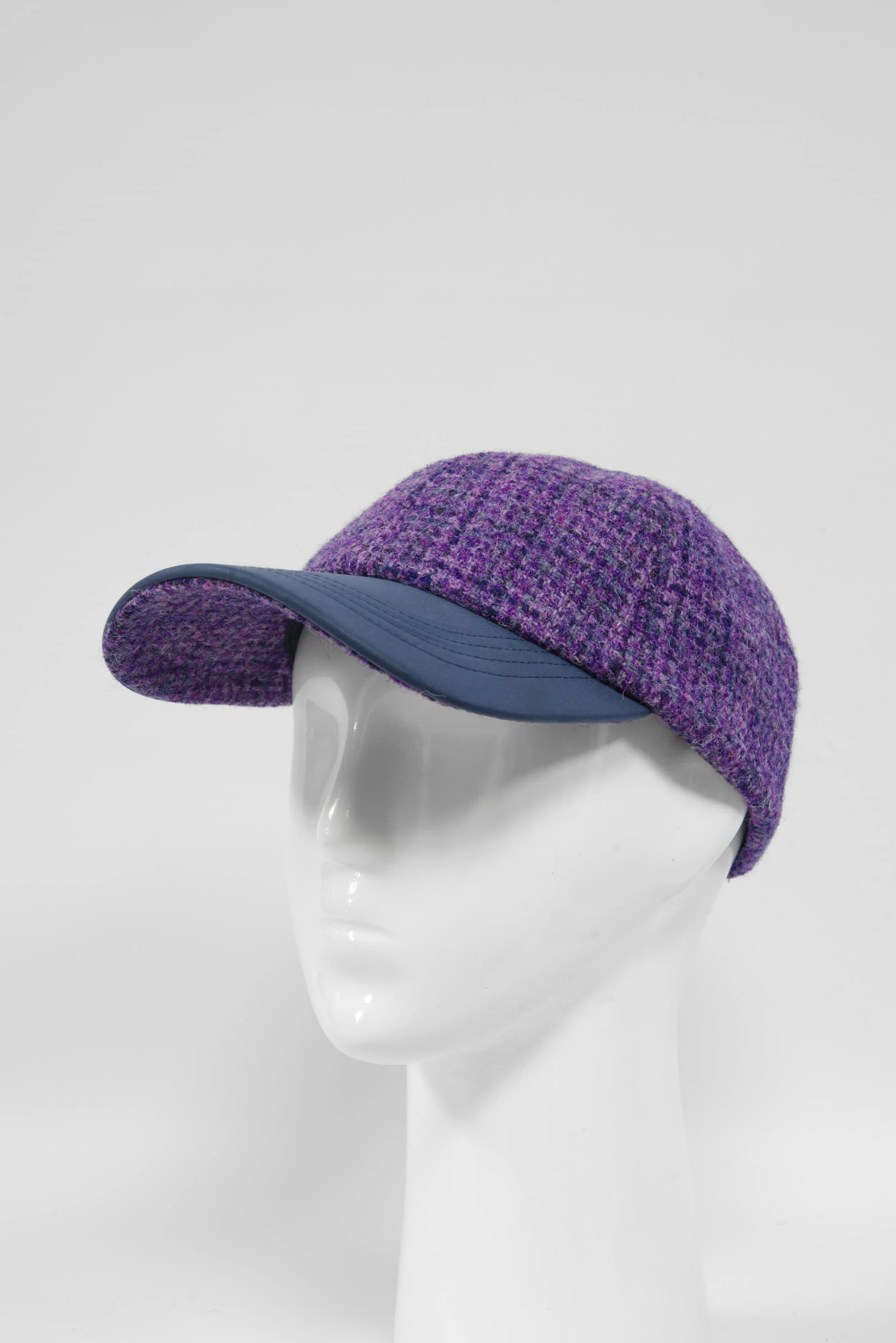 Harris Tweed Baseball Cap - Lavender (HH) - Image 4