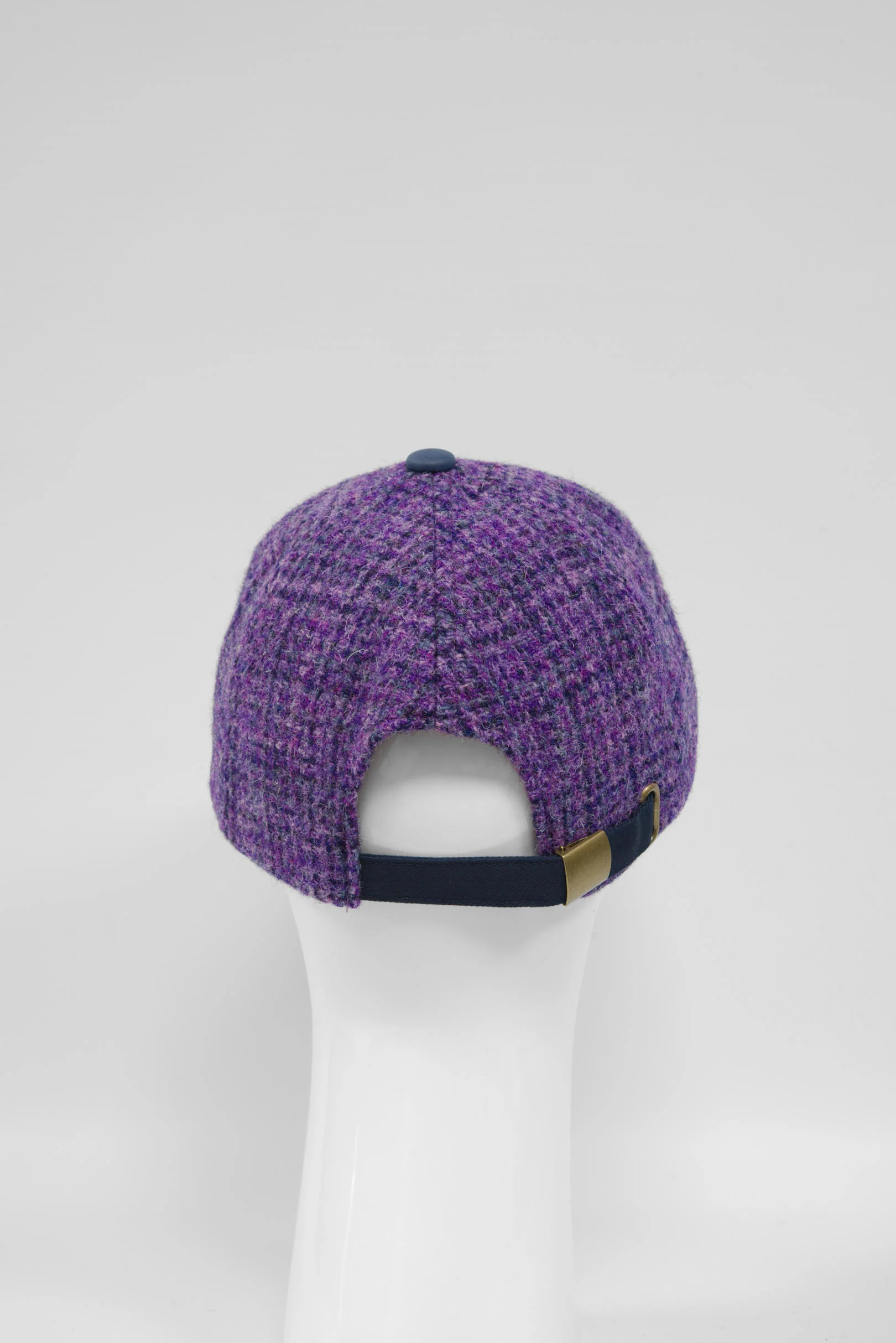 Harris Tweed Baseball Cap - Lavender (HH) - Image 6