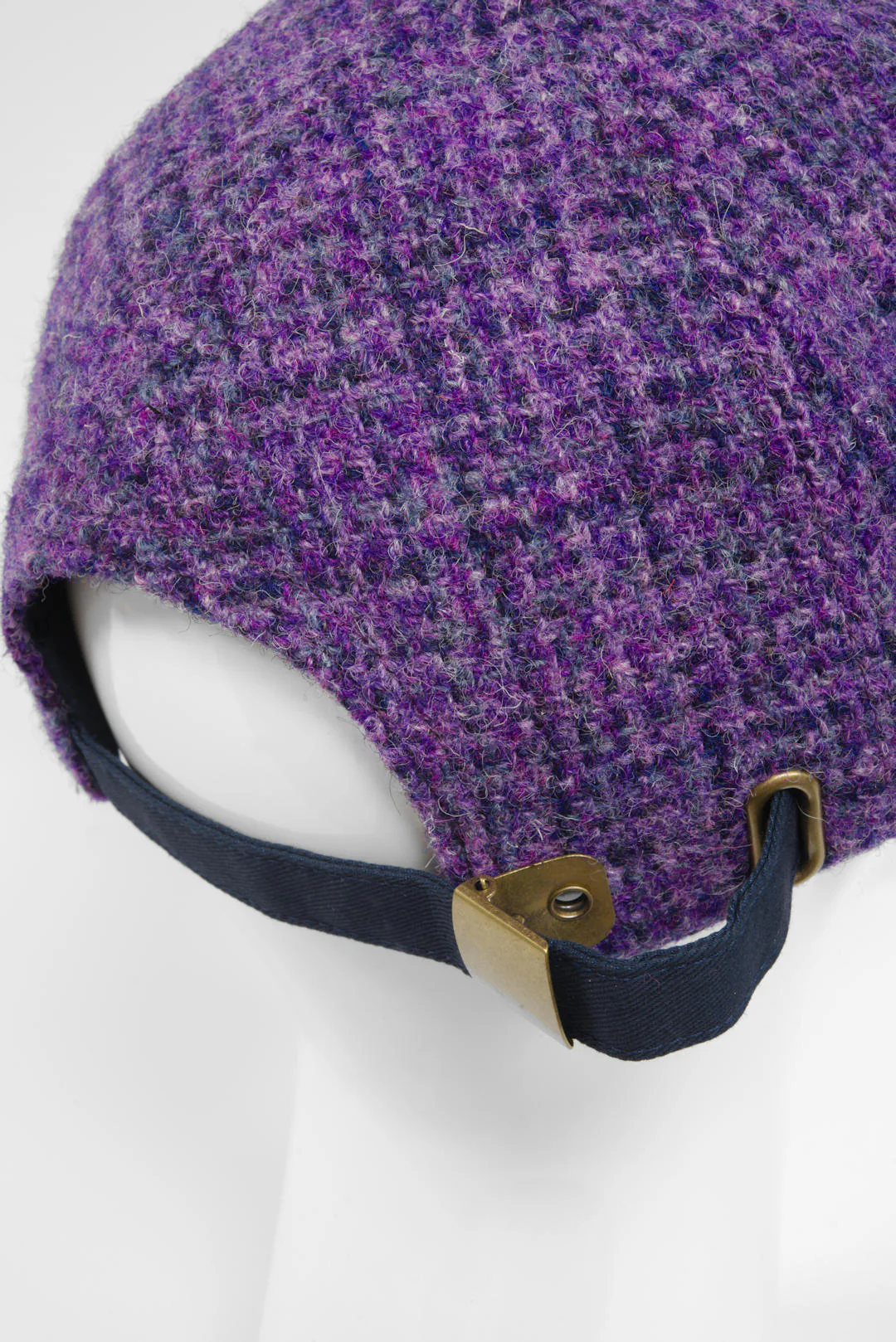 Harris Tweed Baseball Cap - Lavender (HH) - Image 7