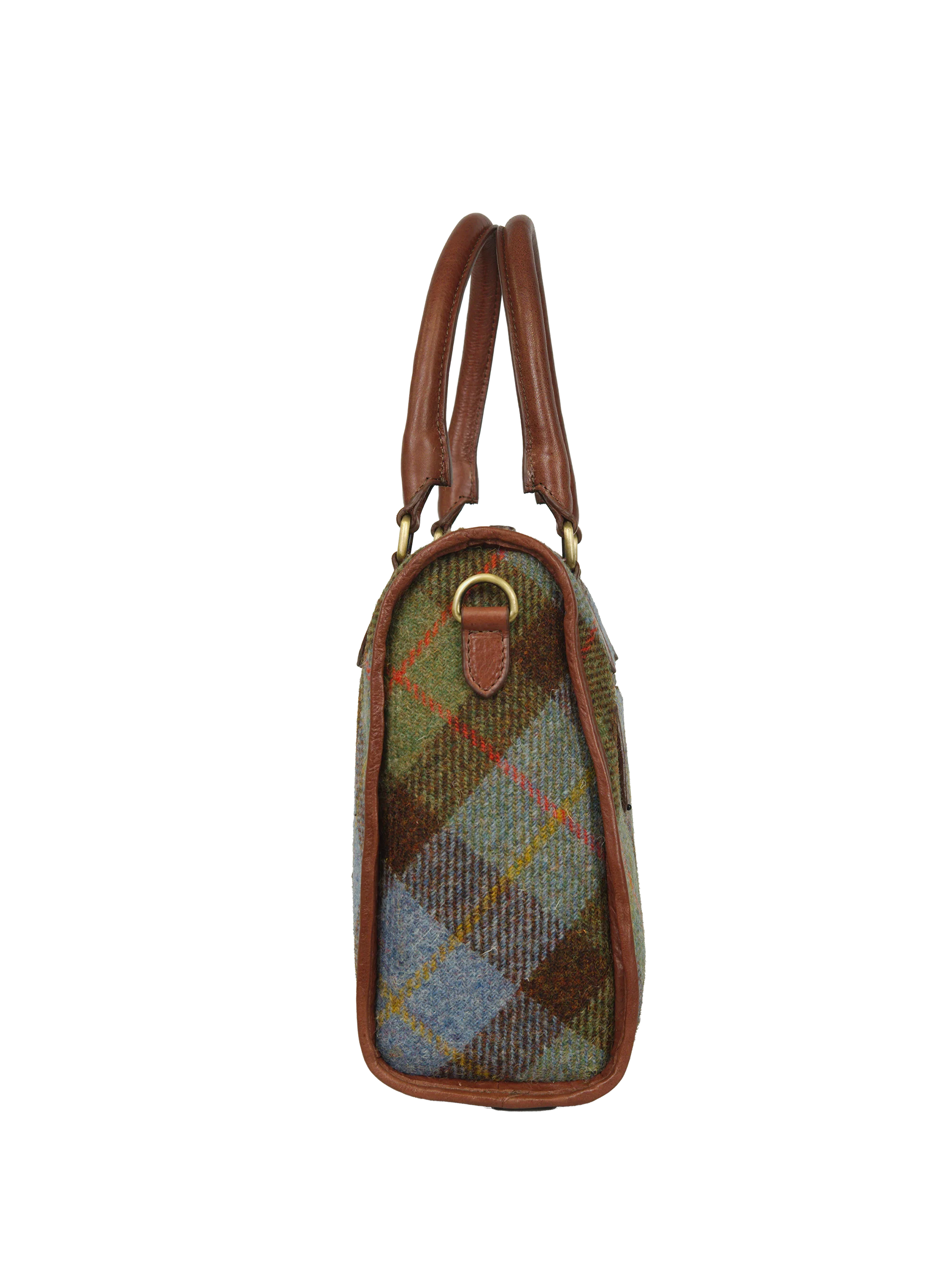 Harris Tweed Bosta Bowling Bag - A017 - Image 4