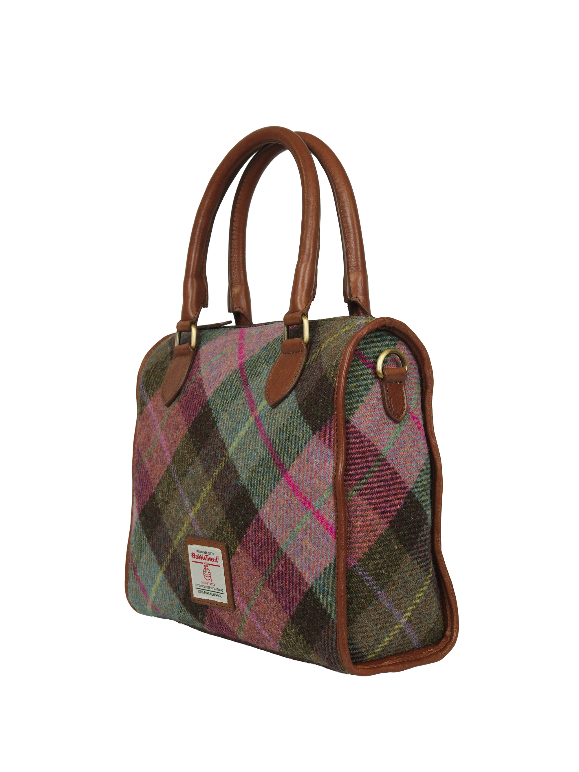 Harris Tweed Bosta Bowling Bag - A0254 - Image 3