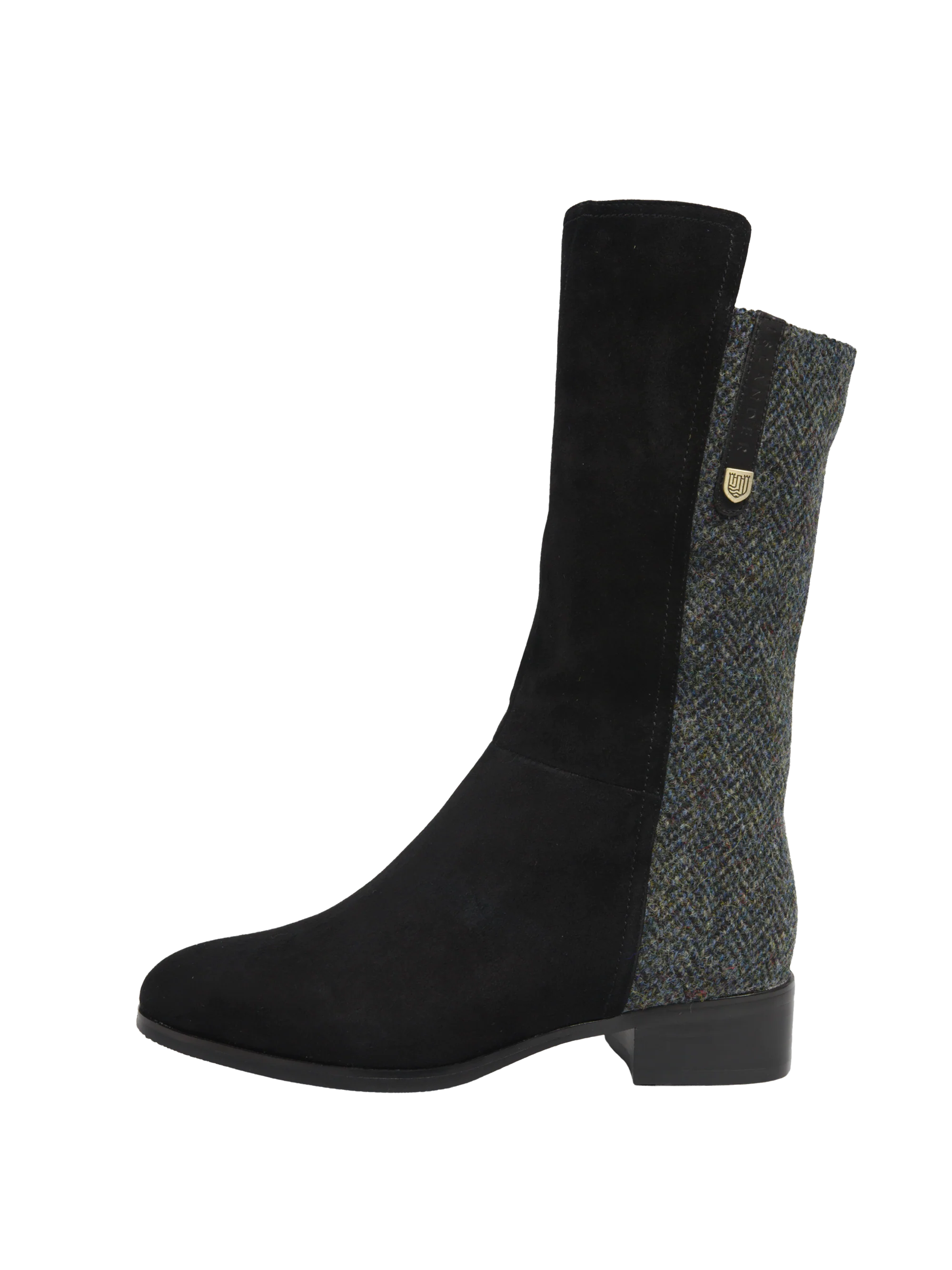 Harris Tweed Brodie Calf Length Boots - HB85 - Image 2