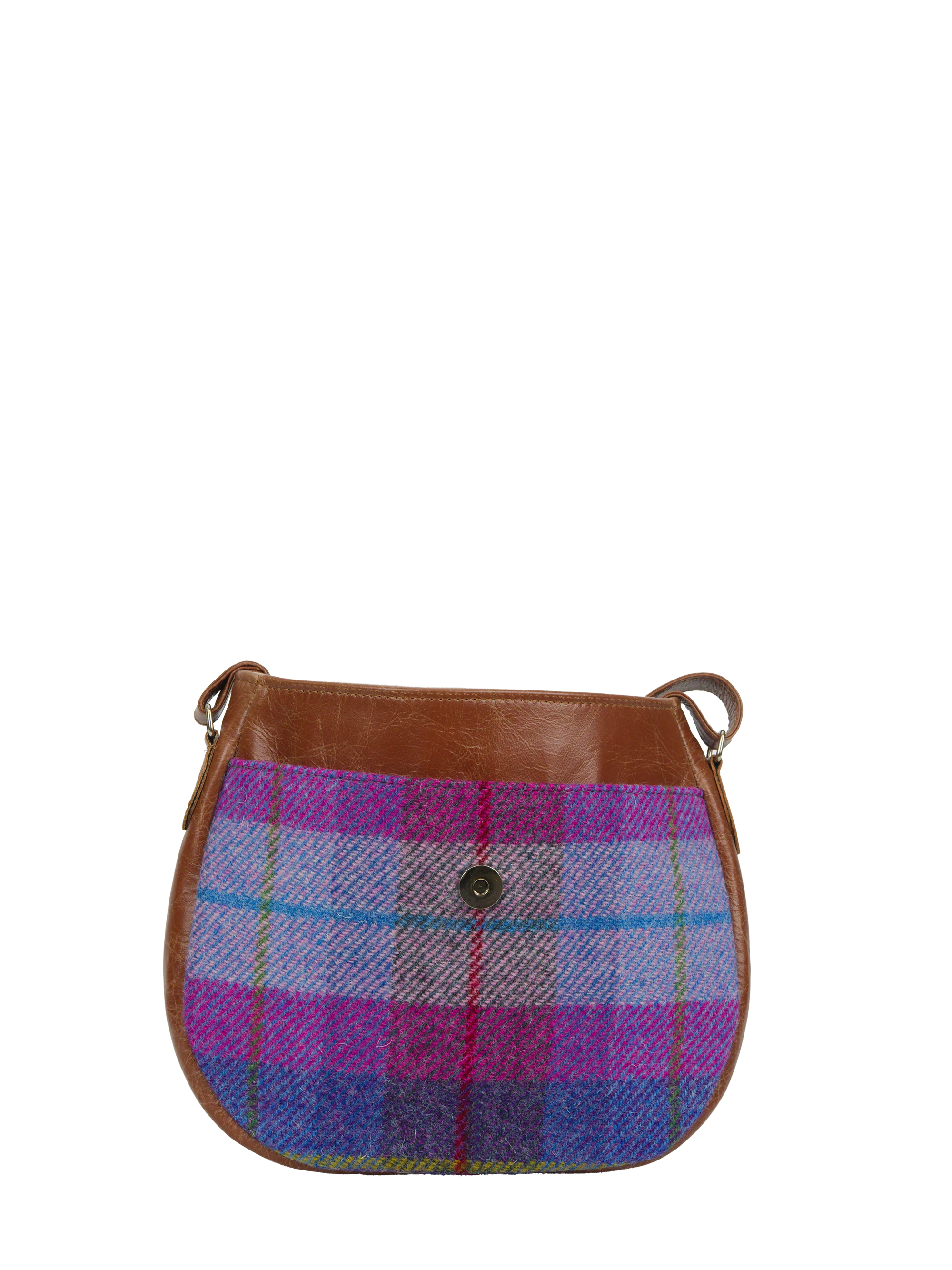 Harris Tweed Catriona Bag - A0114 (Tan Leather) - Image 2