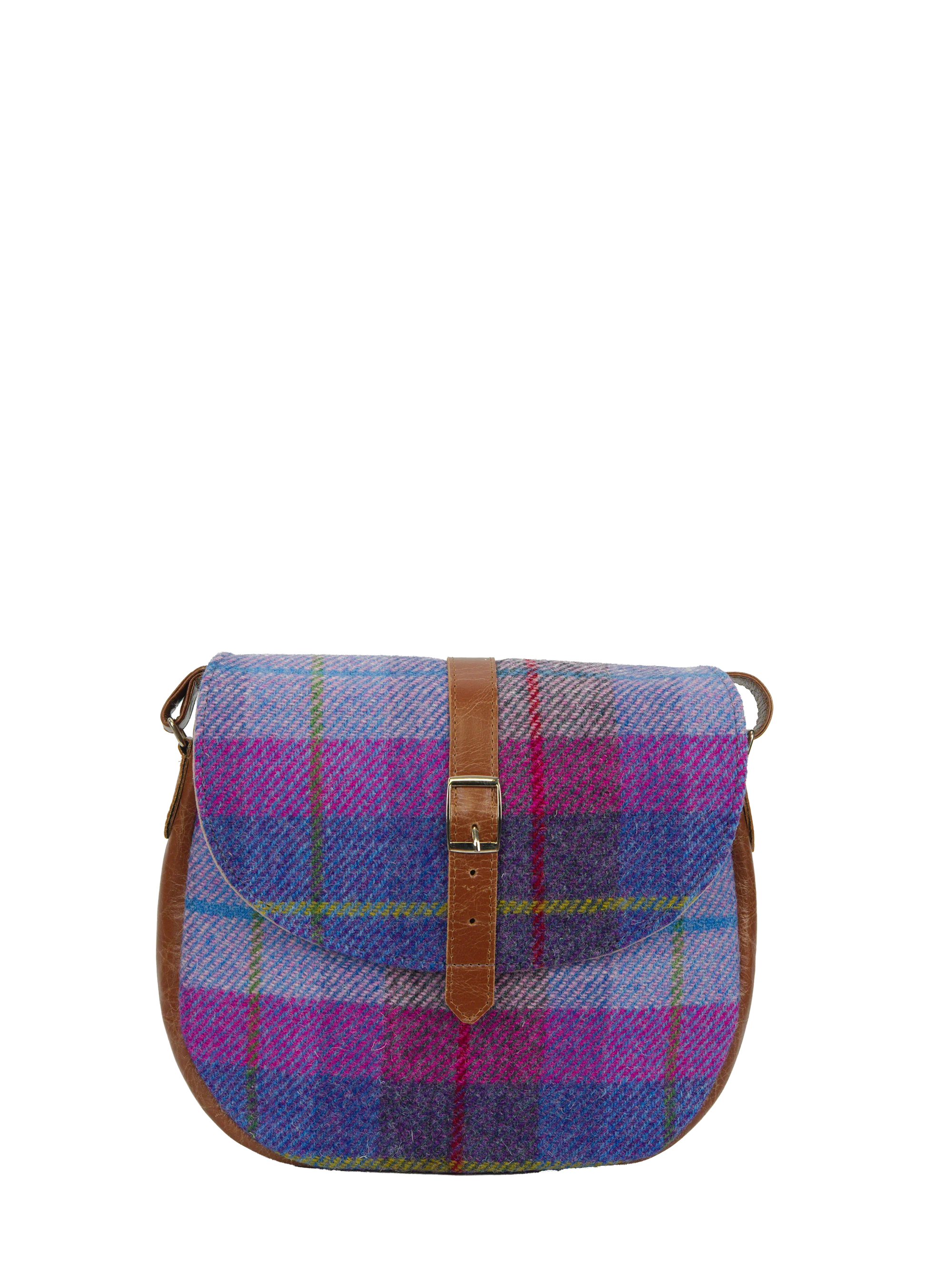 Harris Tweed Catriona Bag - A0114 (Tan Leather) - Image 3