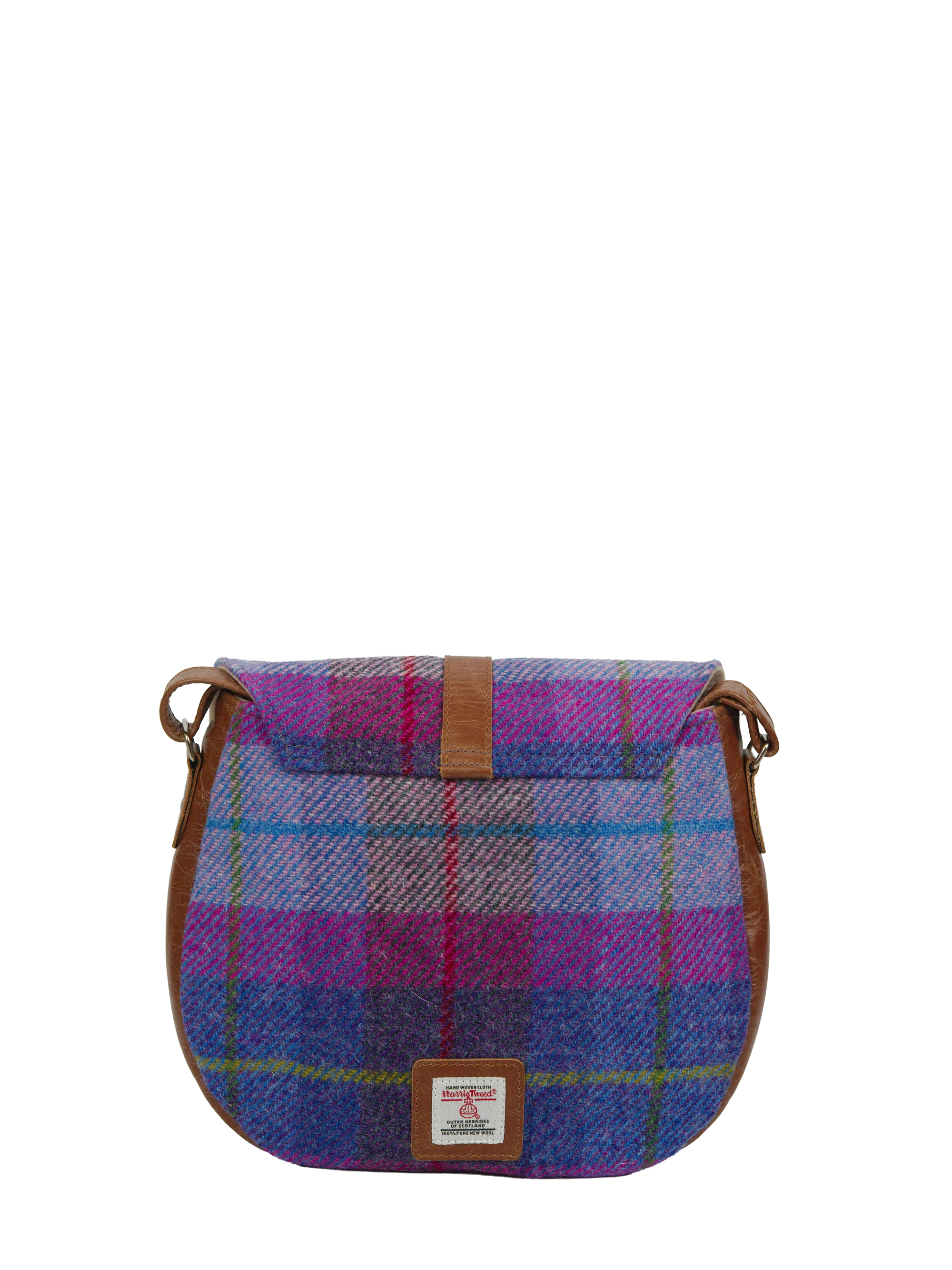 Harris Tweed Catriona Bag - A0114 (Tan Leather) - Image 6