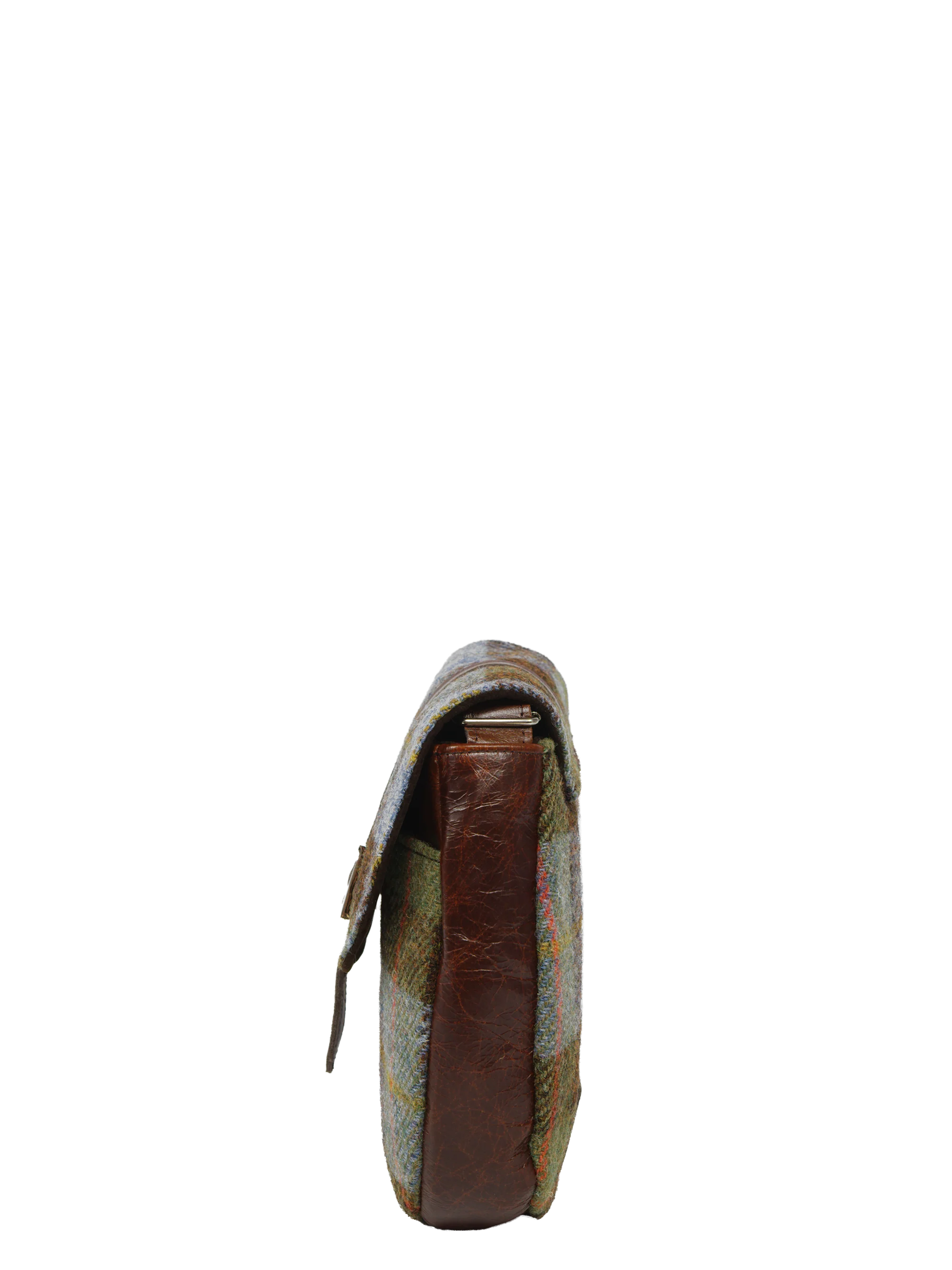 Harris Tweed Catriona Bag - A017 (Brown Leather) - Image 5