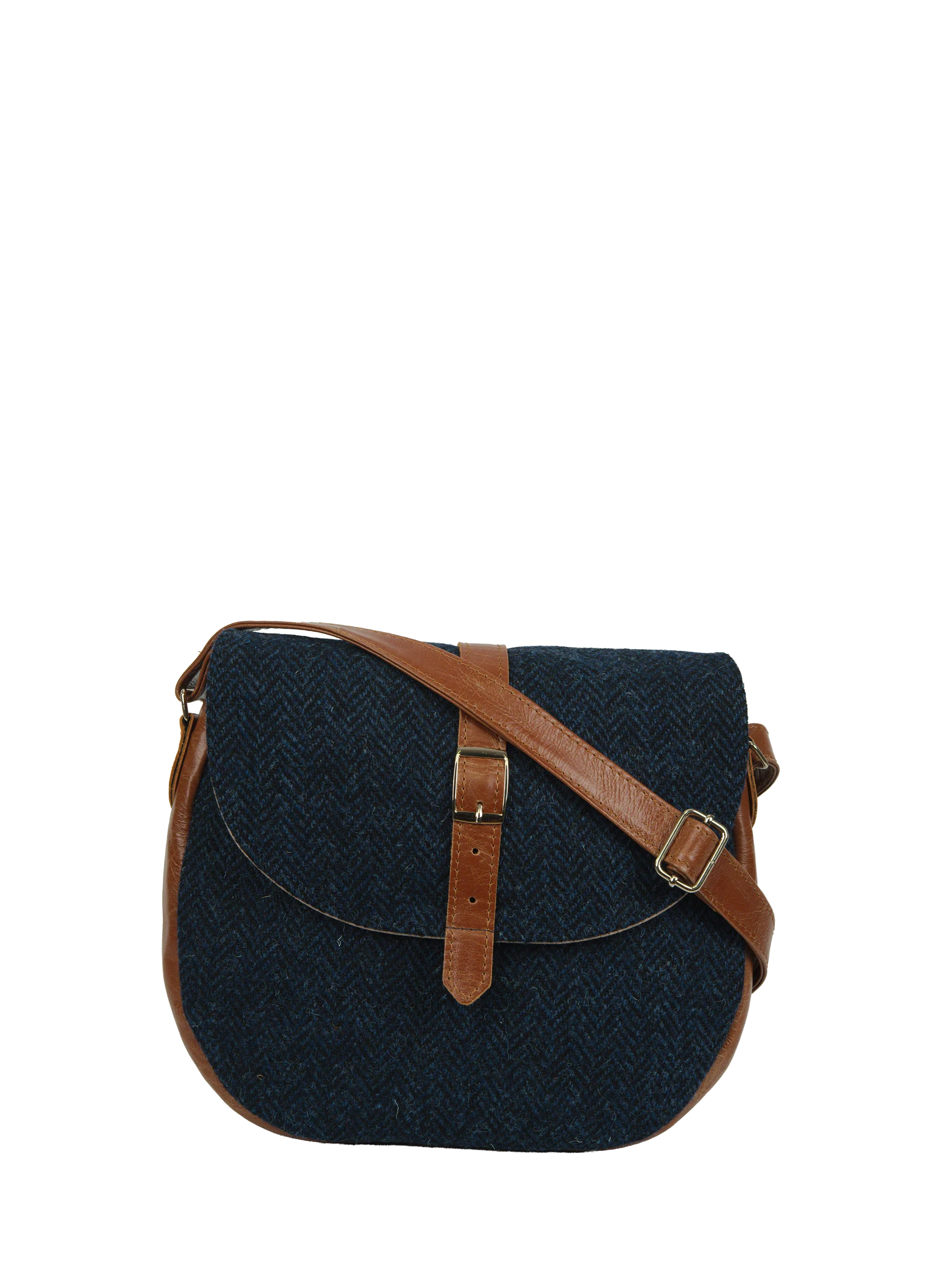 Harris Tweed Catriona Bag - HB104 (Tan Leather)