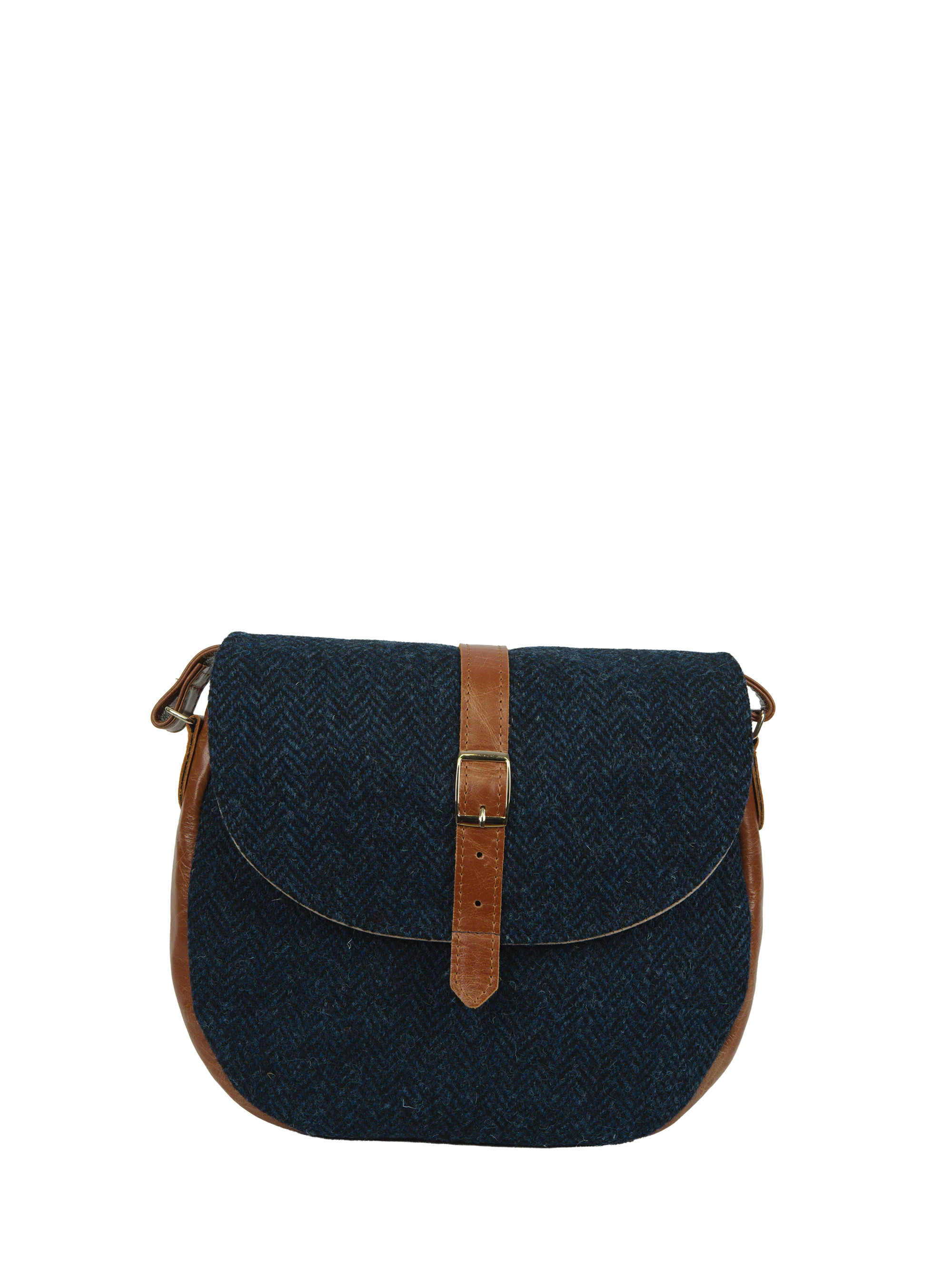 Harris Tweed Catriona Bag - HB104 (Tan Leather) - Image 3