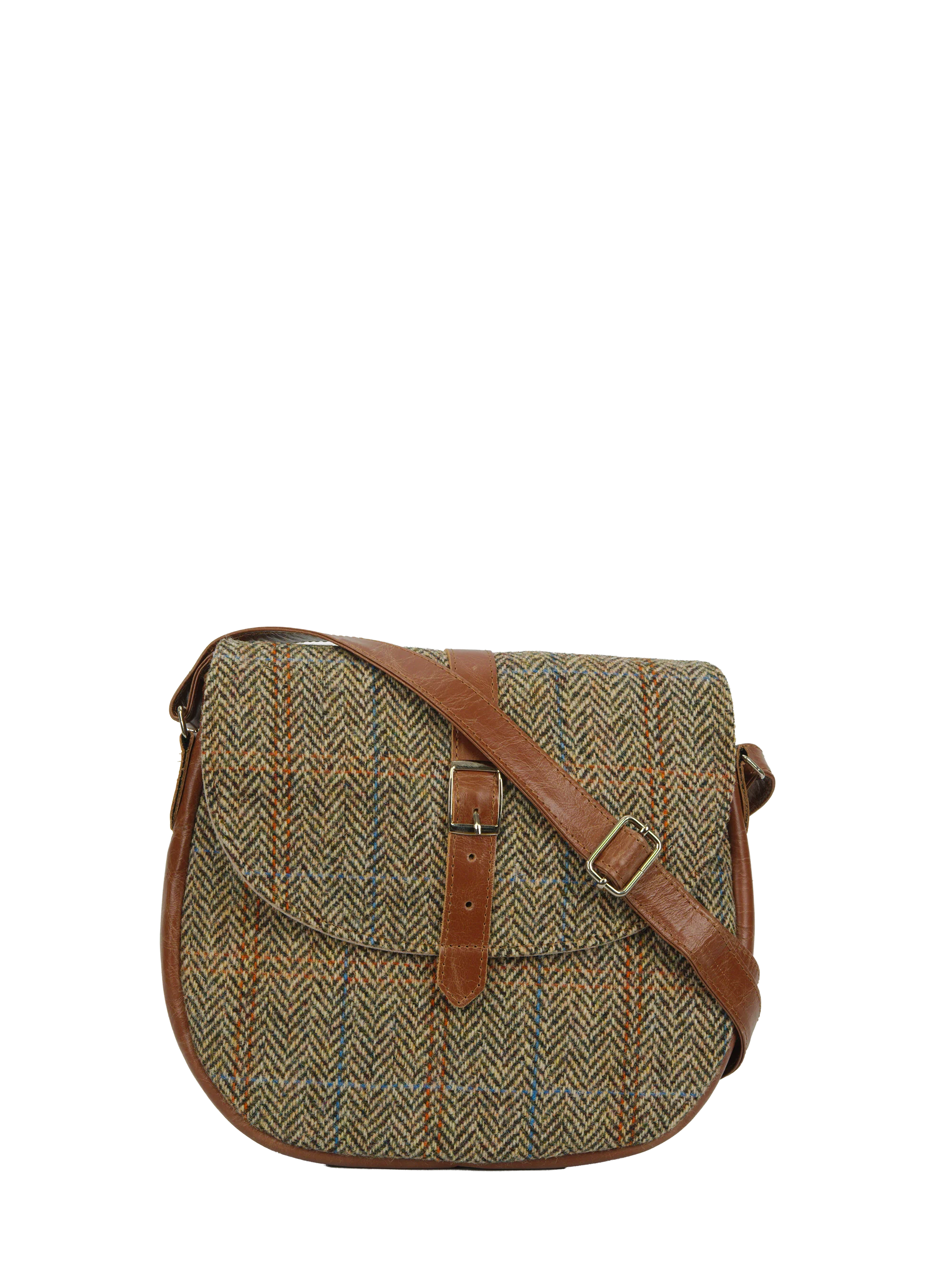 Harris Tweed Catriona Bag - HB133 (Tan Leather)
