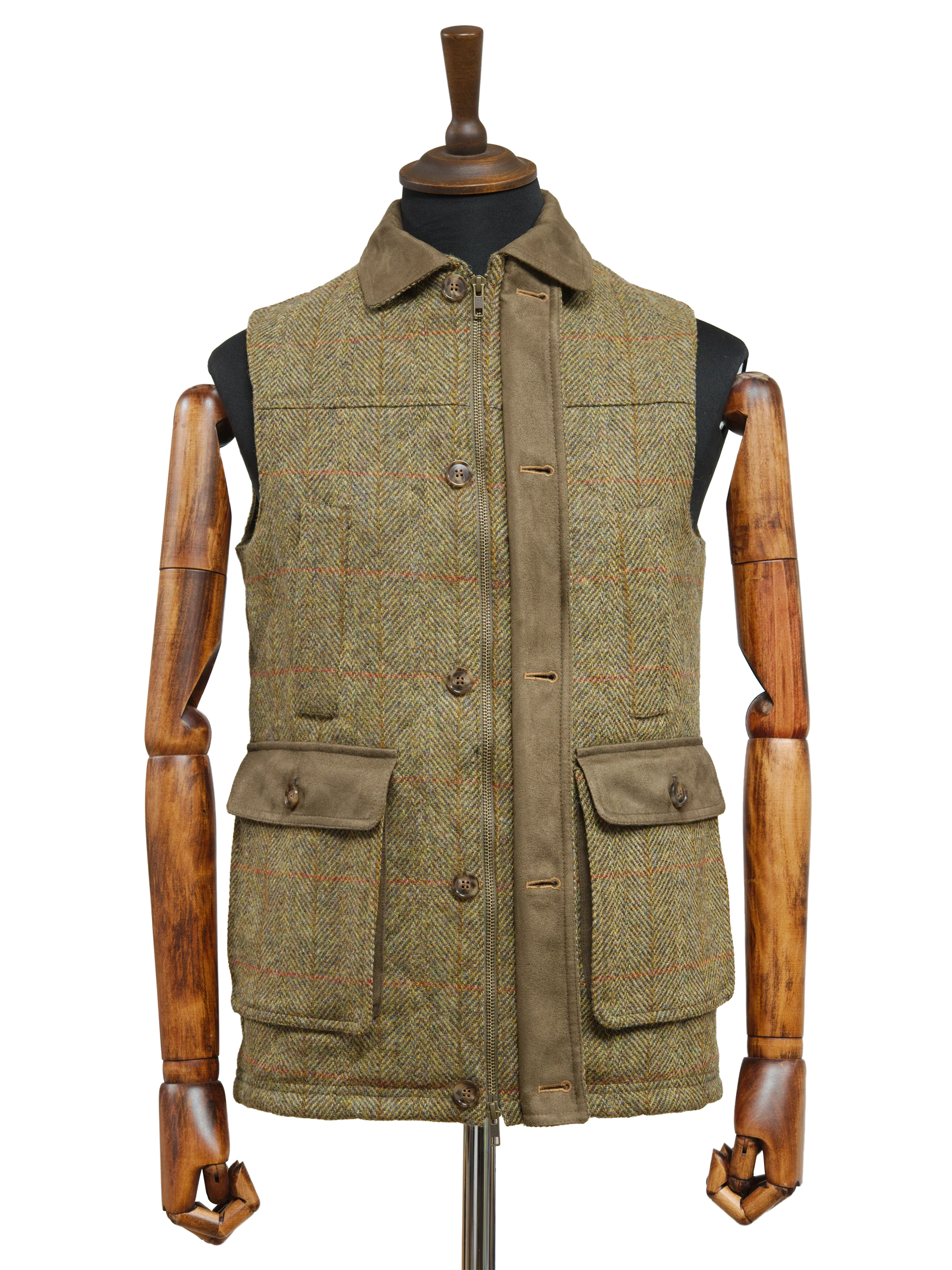 Harris Tweed Chuck Country Gilet - HB67
