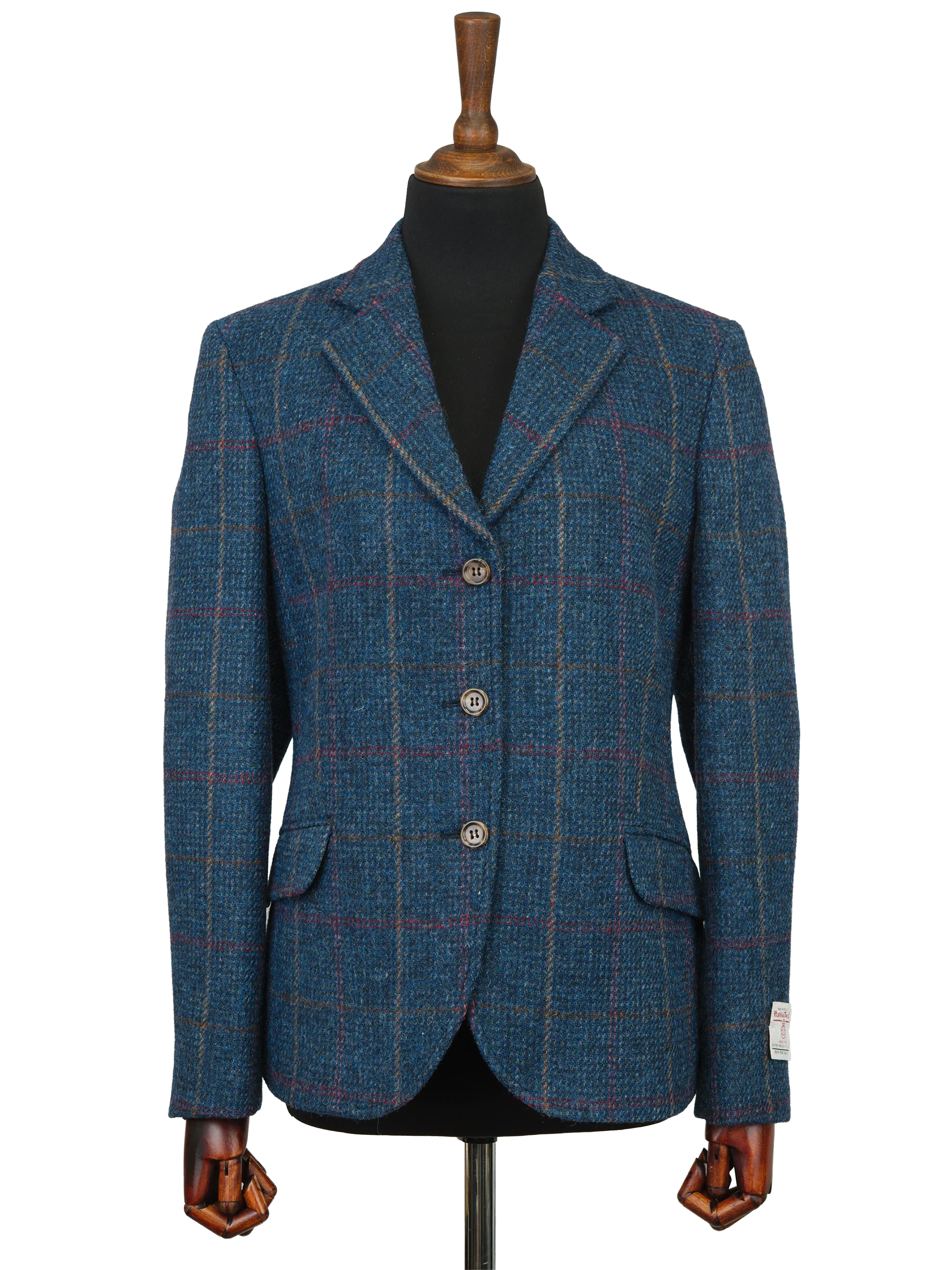 Harris Tweed Claire Jacket Blue Check