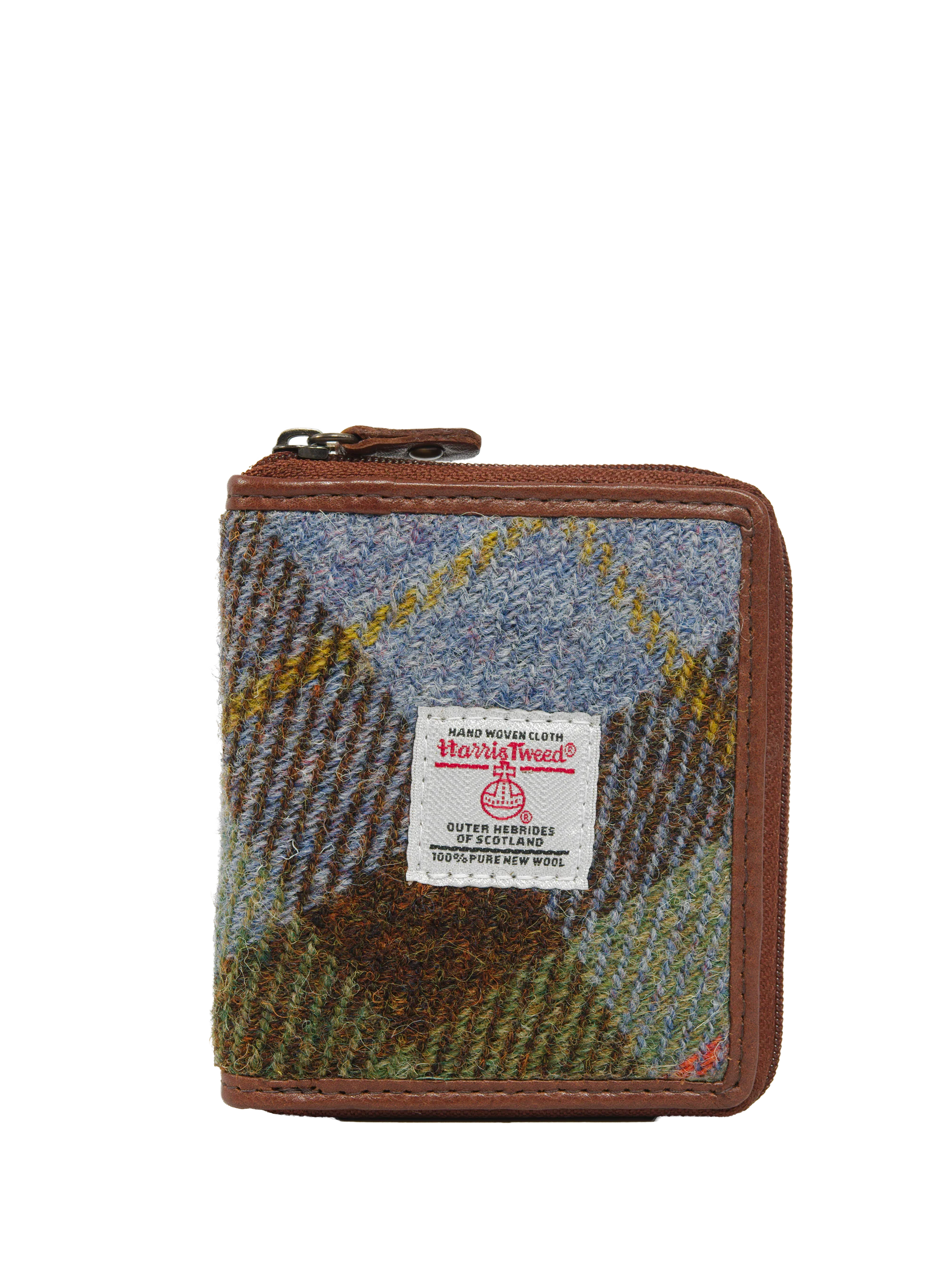 Harris Tweed Compact Zip Wallet - A017