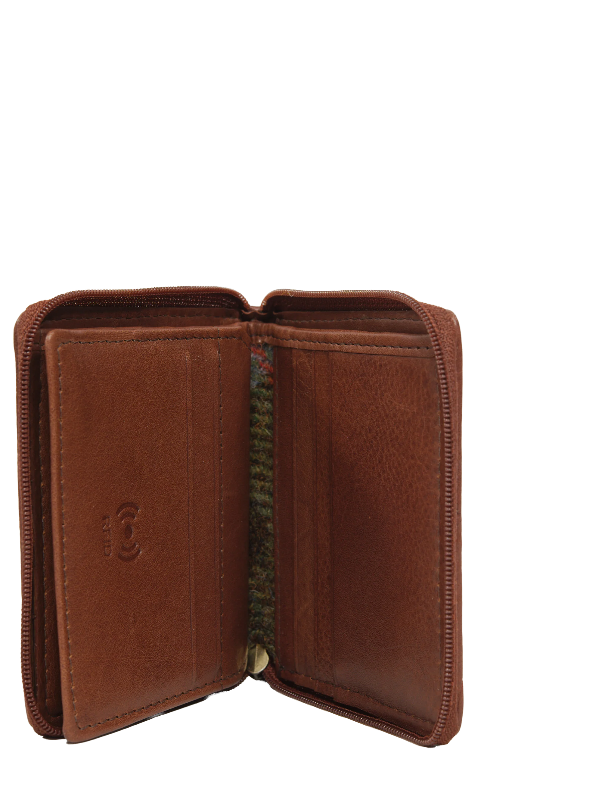 Harris Tweed Compact Zip Wallet - A017 - Image 4