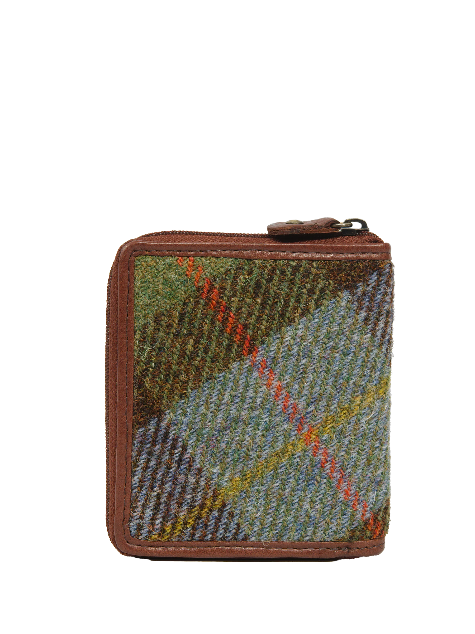 Harris Tweed Compact Zip Wallet - A017 - Image 5