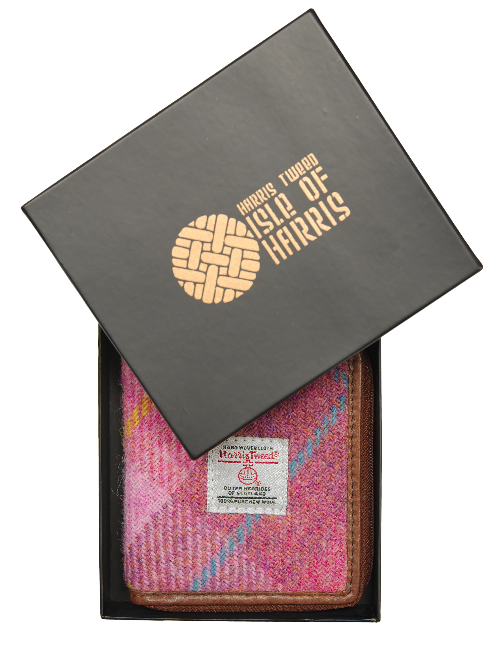 Harris Tweed Compact Zip Wallet - A0223 - Image 6
