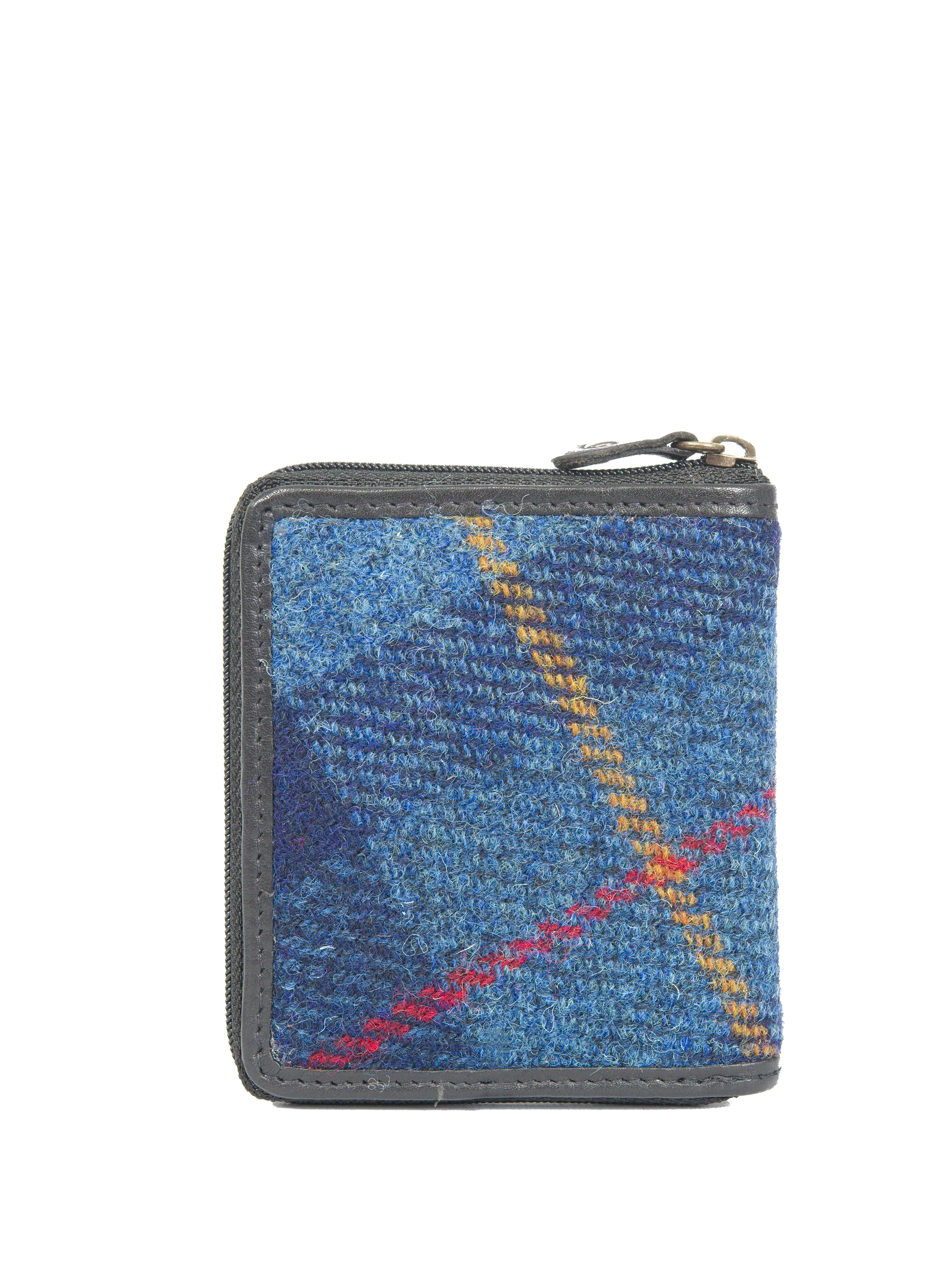 Harris Tweed Compact Zip Wallet - A075 - Image 6