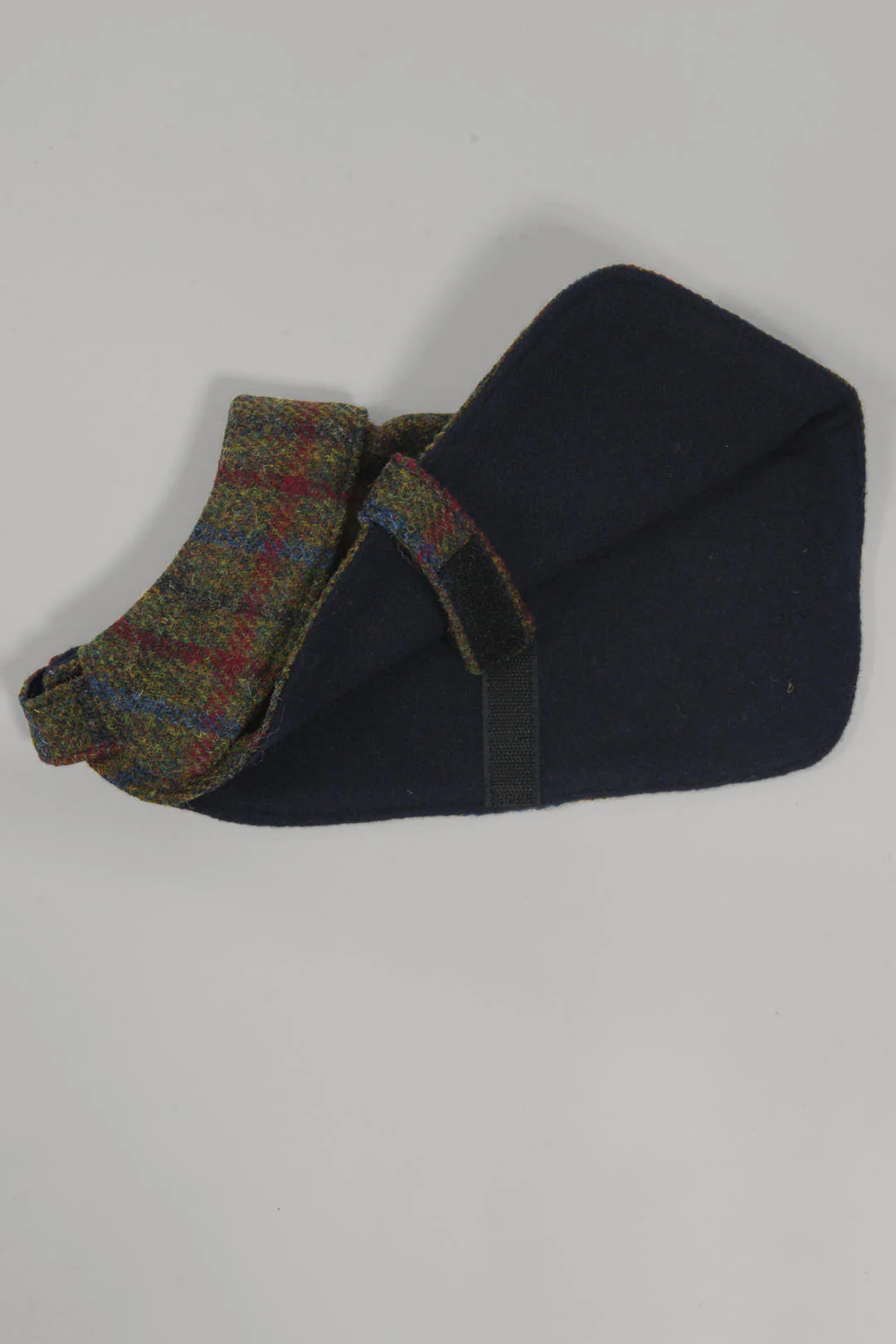 Harris Tweed Cosy Dog Coat - Green/Burgundy Multi Prices From - Image 2