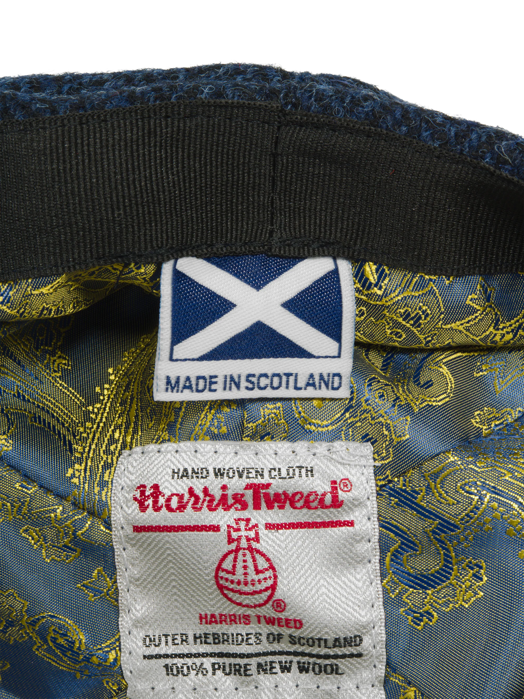 Harris Tweed Duck Bill Cap - HB104 (HW) - Image 4