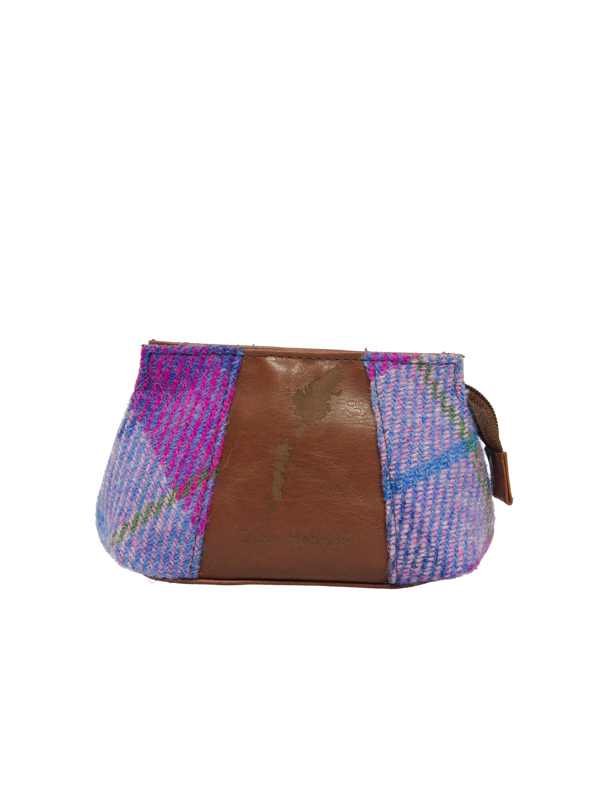 Harris Tweed Engraved Coin Purse - A0114
