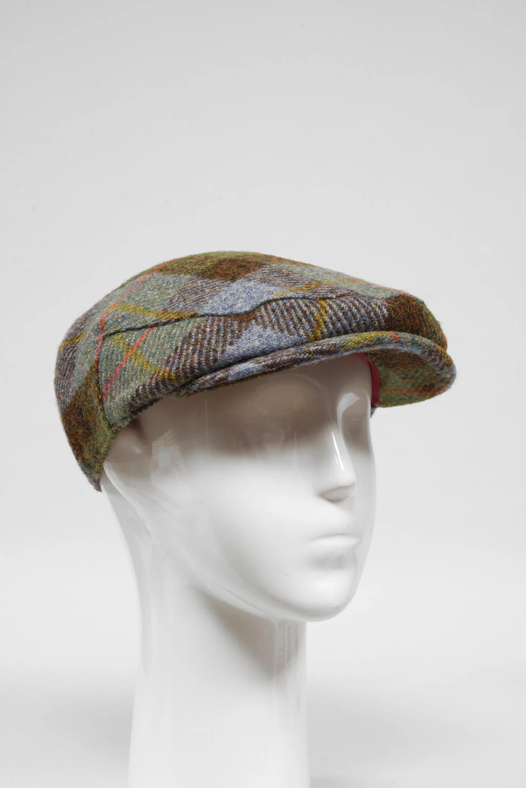 Harris Tweed Flat Cap - A017 (GA) - Image 2