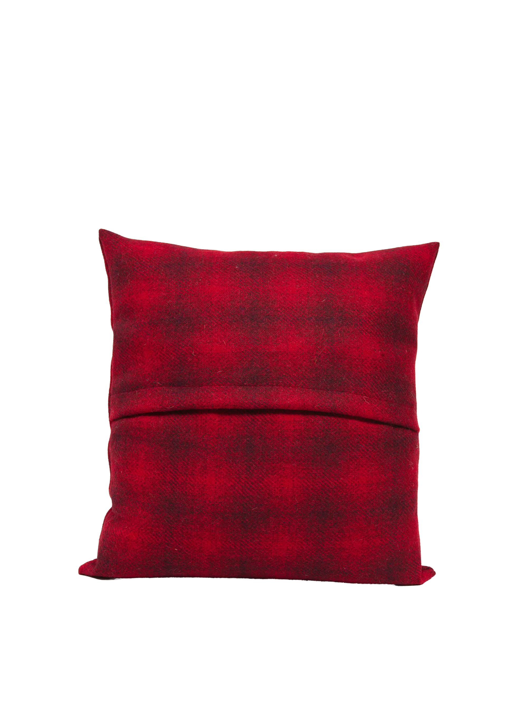 Harris Tweed Handmade Christmas Cushion - Reindeer - Image 3