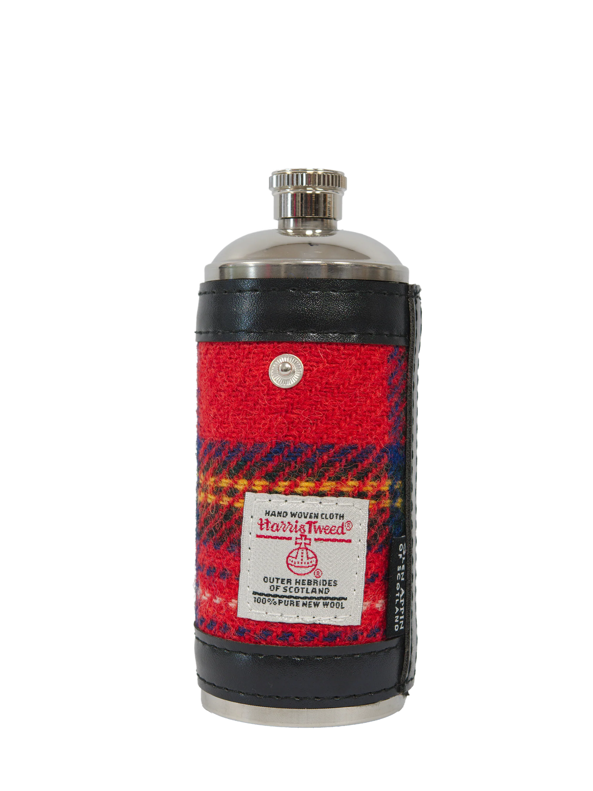 Harris Tweed Hunting Flask - A0217 - Image 3