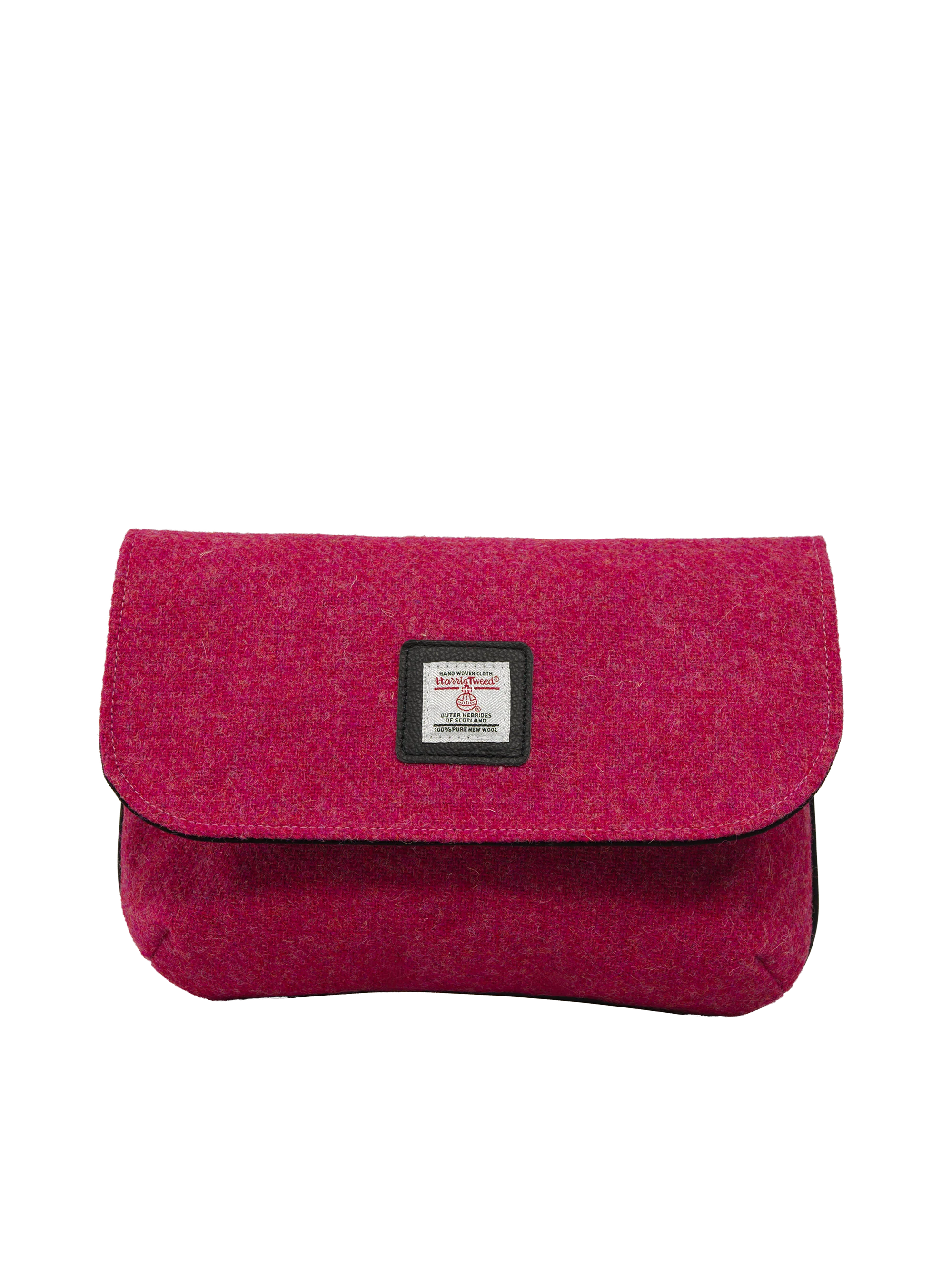 Harris Tweed Katie Bag - 349 (Black Leather) - Image 2