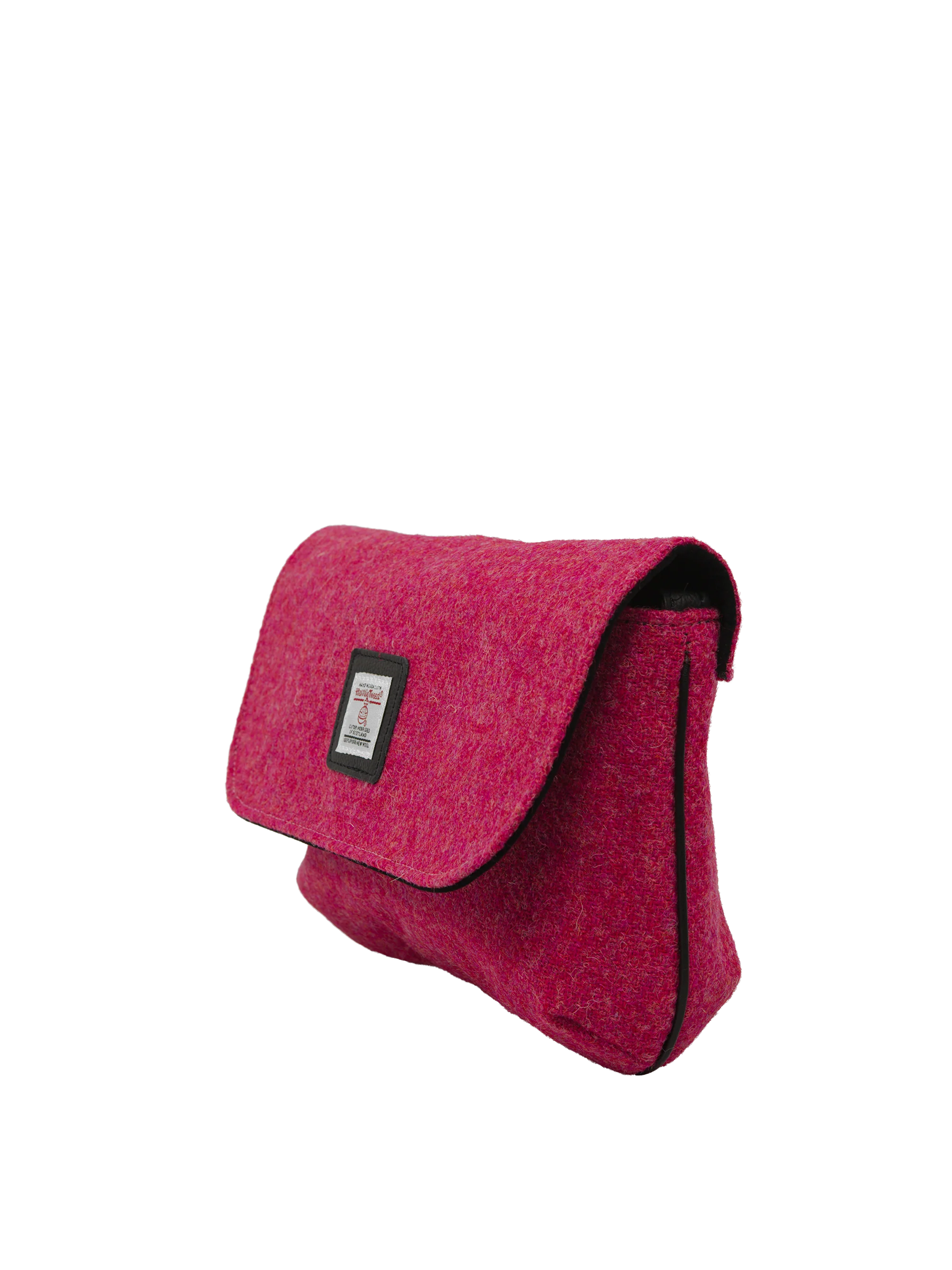 Harris Tweed Katie Bag - 349 (Black Leather) - Image 3