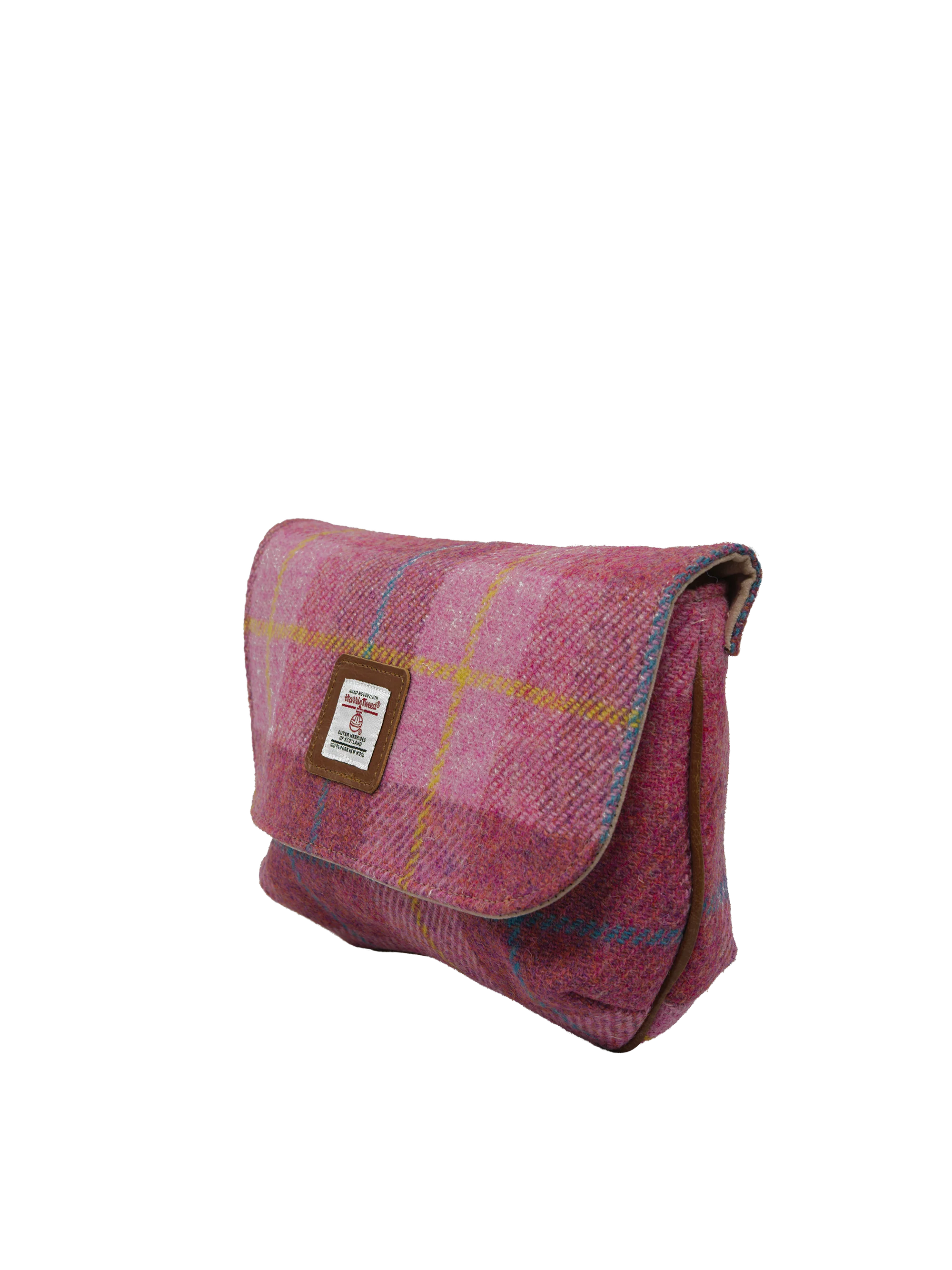 Harris Tweed Katie Bag - A0223 (Tan Leather) - Image 3