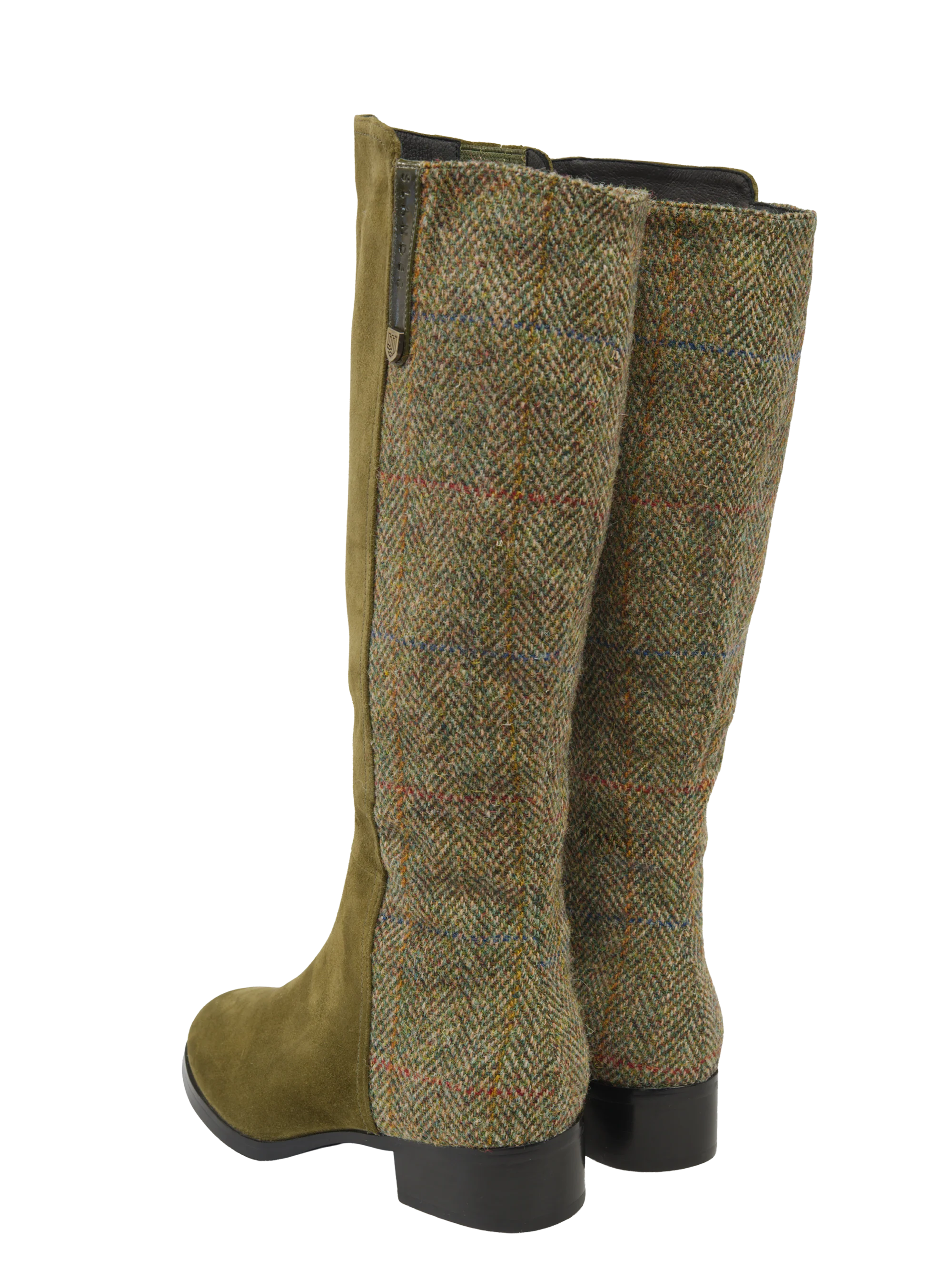 Harris Tweed Knee High Boots - HB55 - Image 3