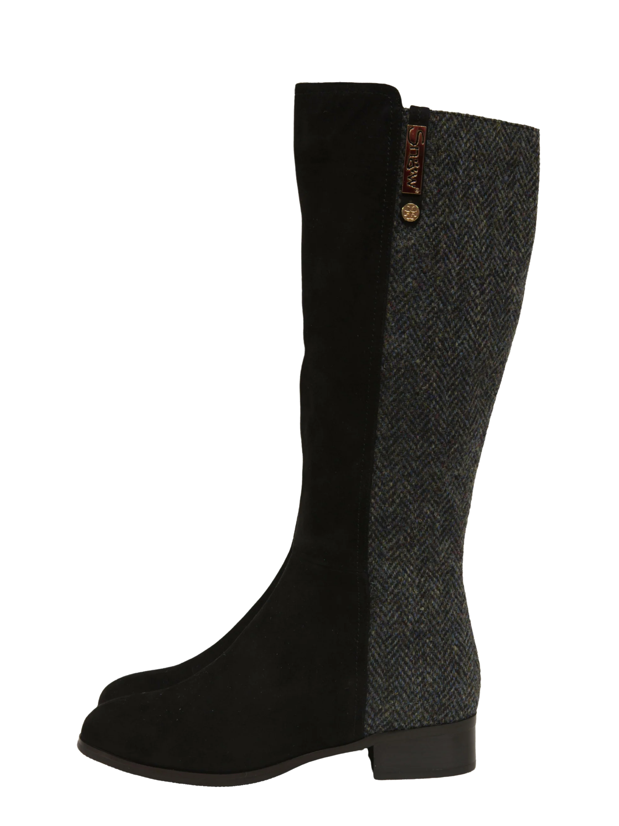 Harris Tweed Knee High Boots - HB85 - Image 2