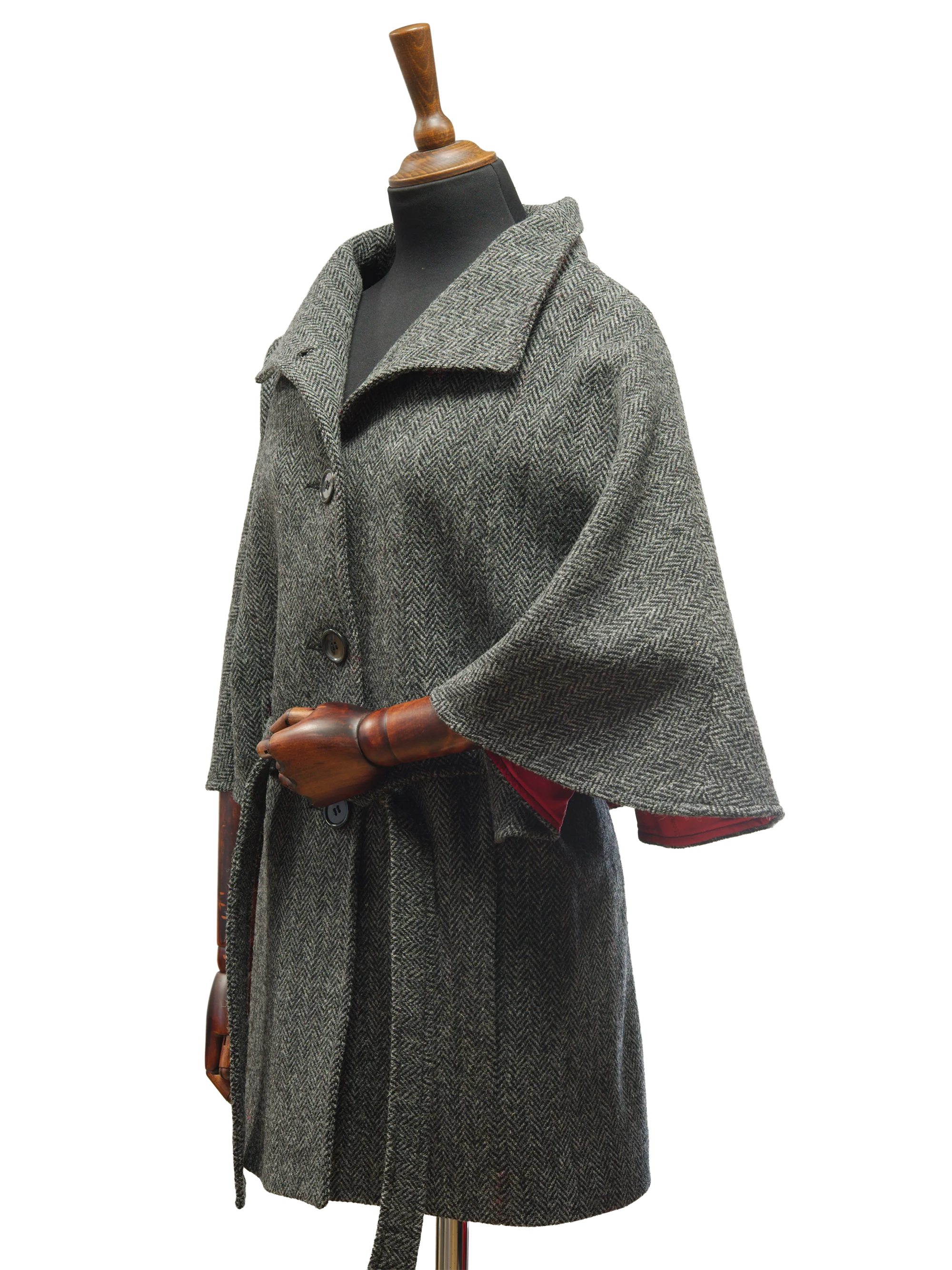 Harris Tweed Ladies Belted Cape - HB64 - Image 3