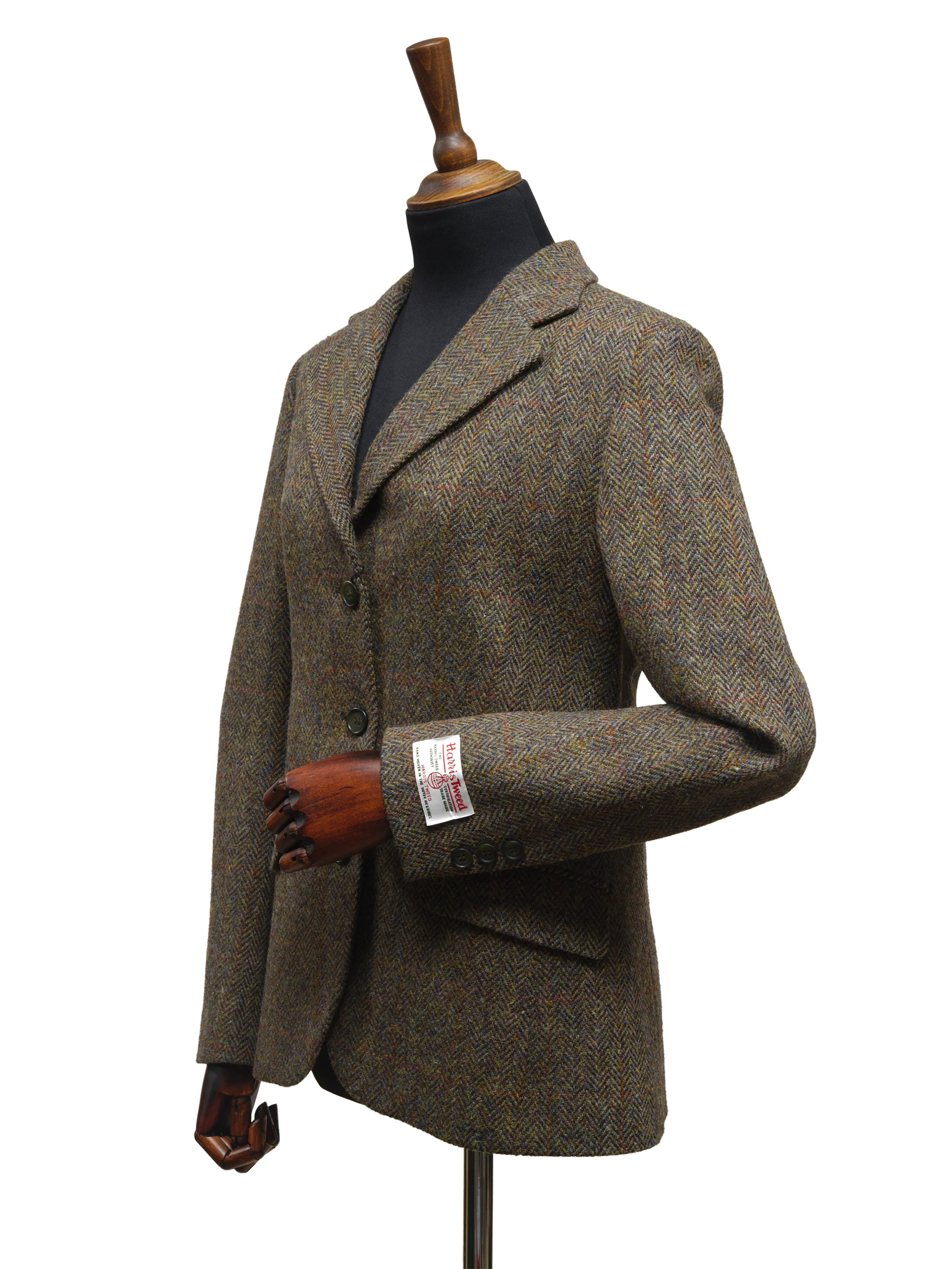 Harris Tweed Ladies Fitted Jacket - HB40 - Image 2