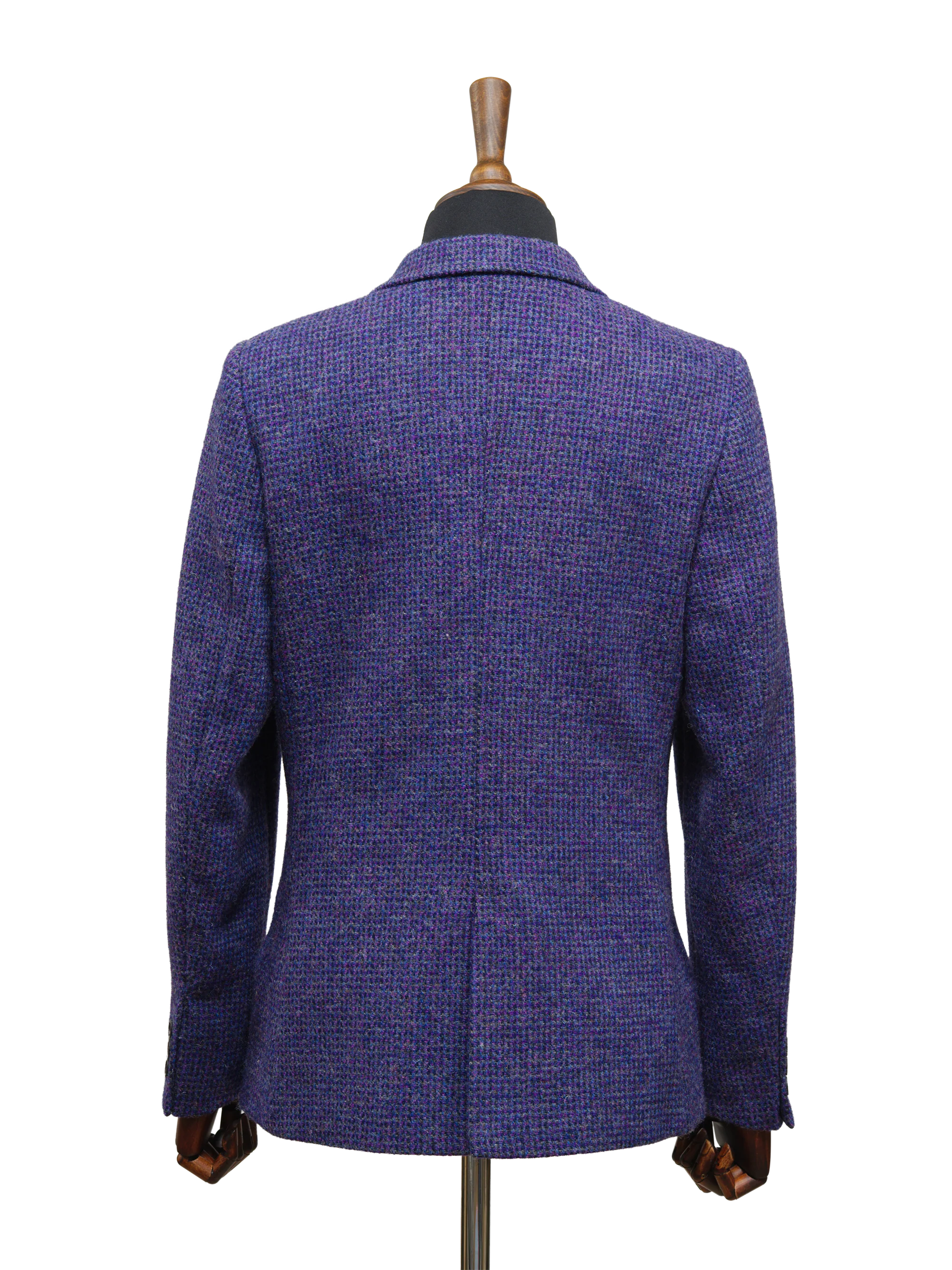 Harris Tweed Ladies Fitted Jacket - Violet - Image 3