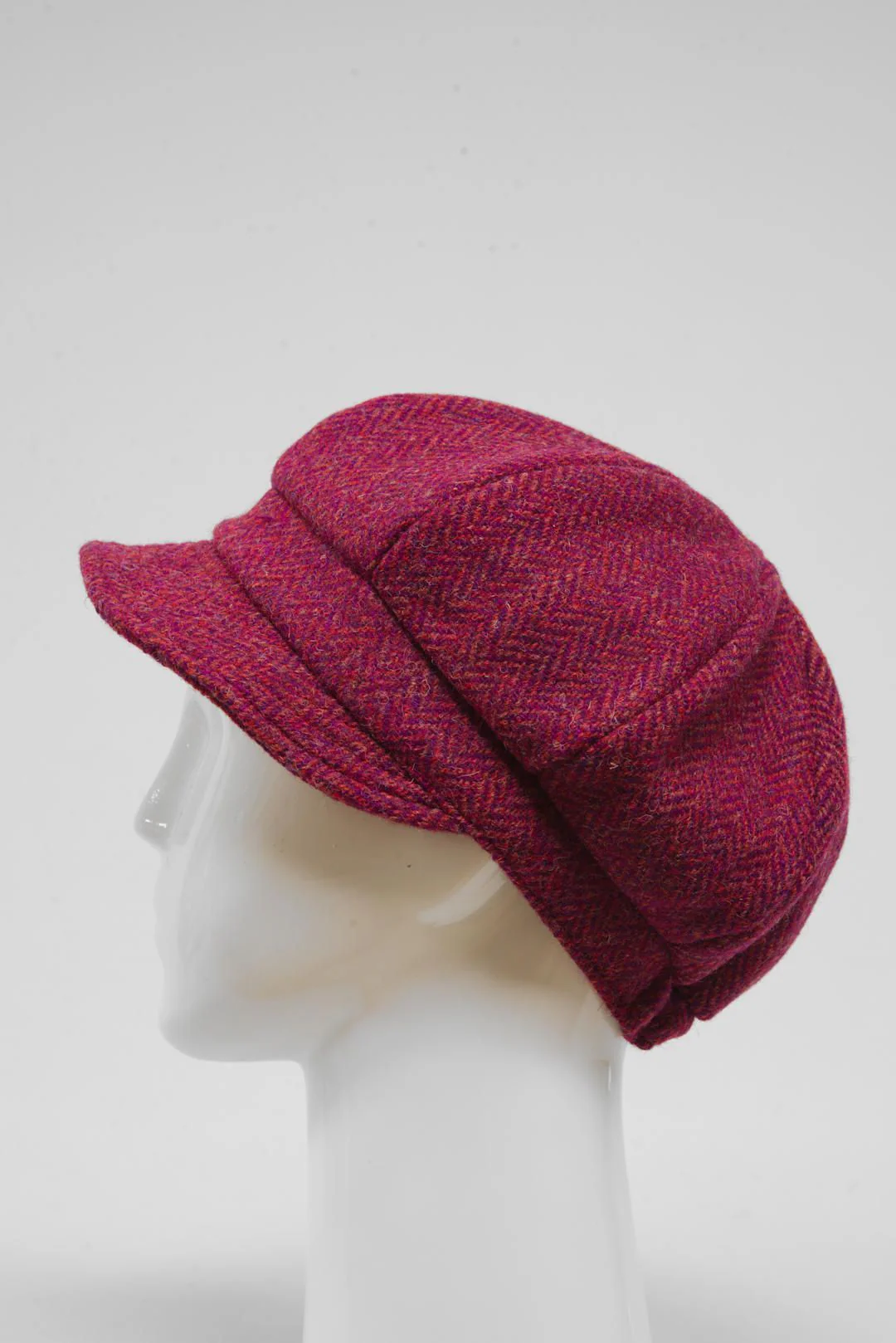 Harris Tweed Ladies Flower Hat (HW) - HB120 - Image 4
