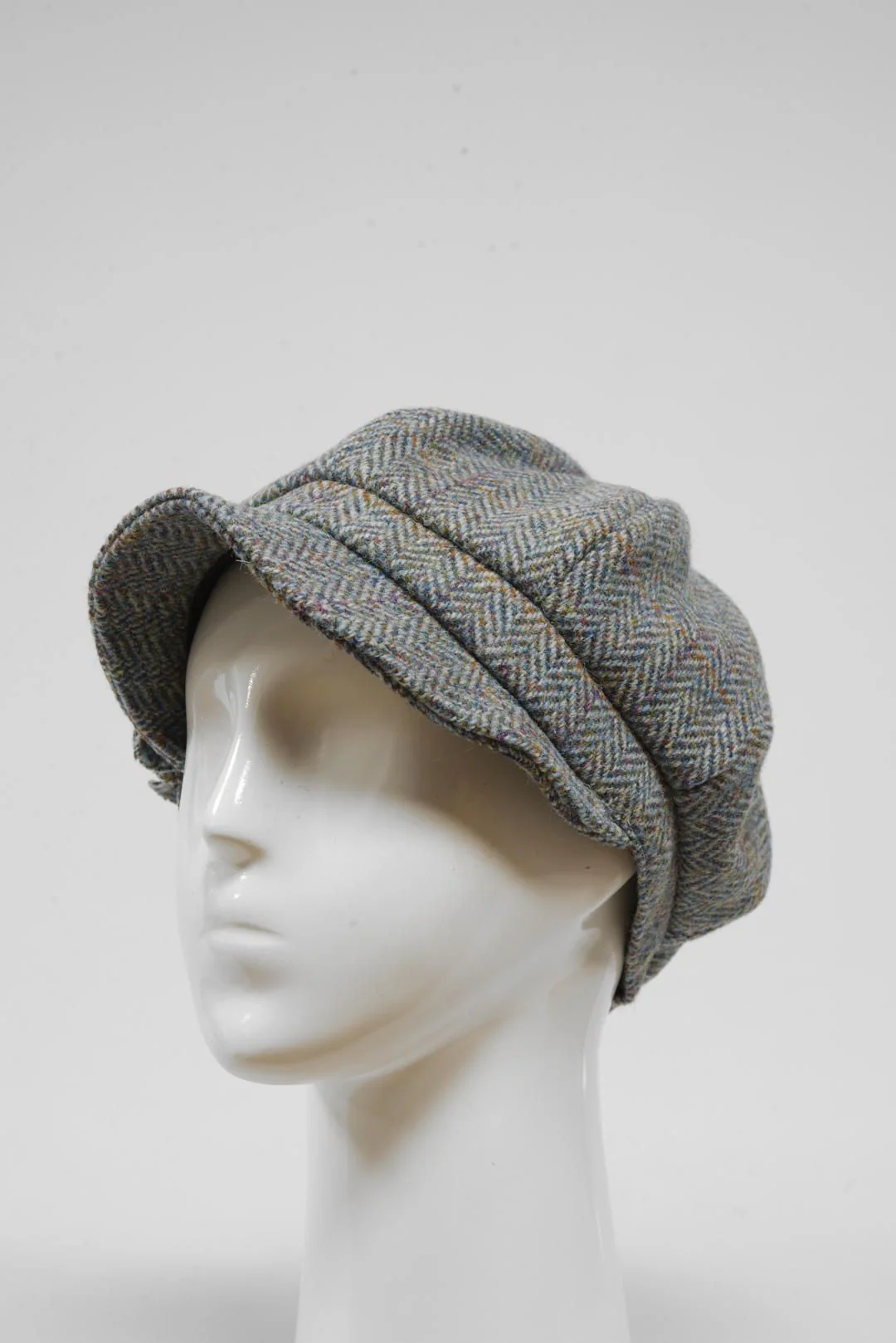 Harris Tweed Ladies Flower Hat (HW) - HB132 - Image 3